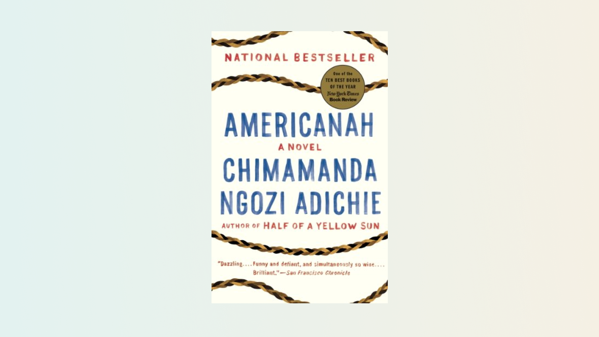 “Americanah” by Chimamanda Ngozi Adichie