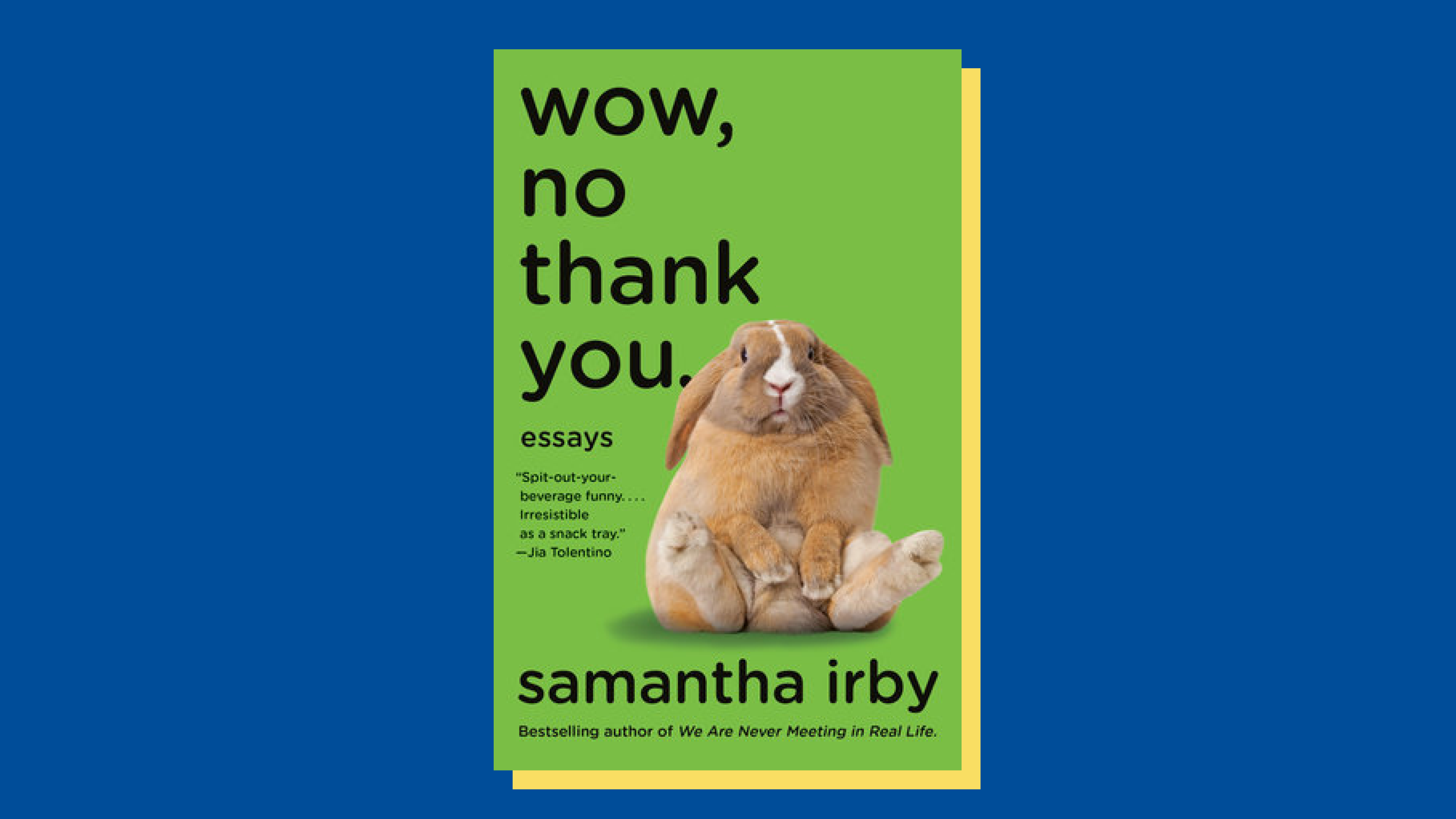 “Wow, No Thank You” by Samantha Irby