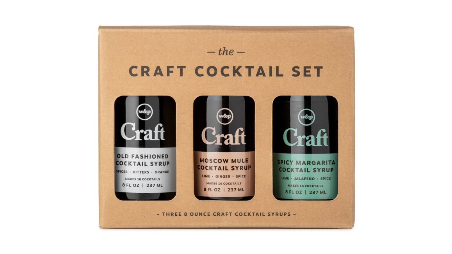 Craft cocktail syrups