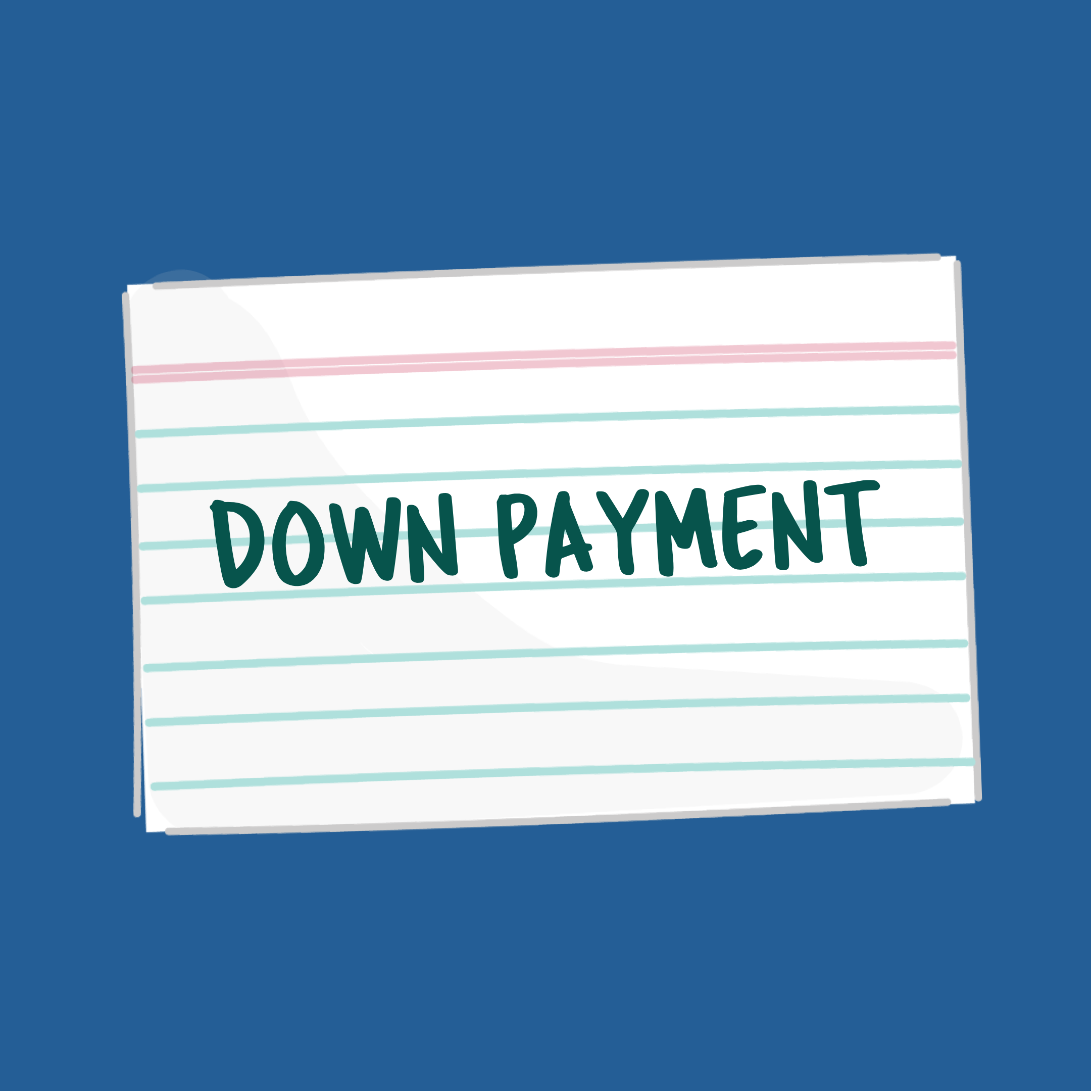 Down Payment FSL Card