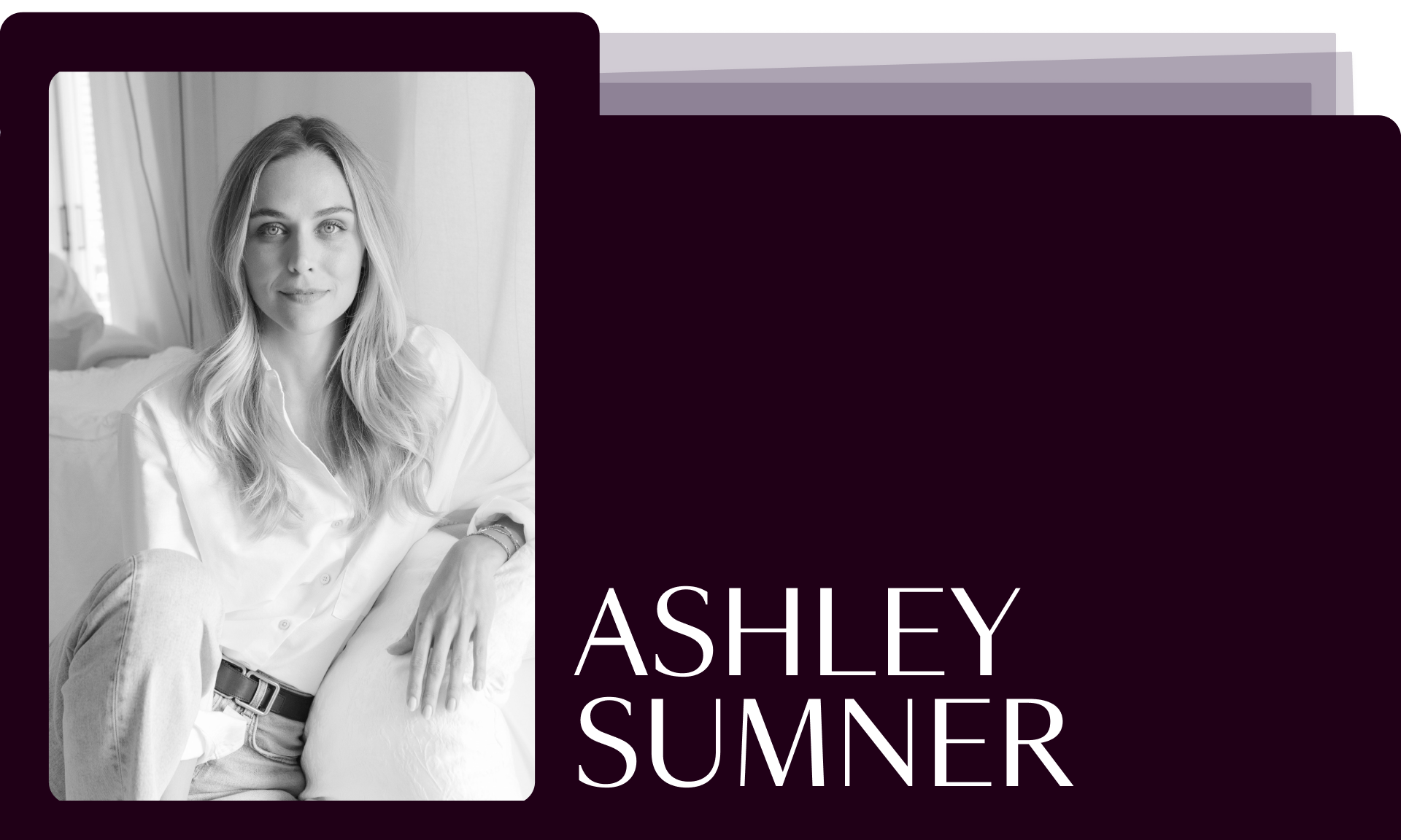 Ashley Sumner action items headshot