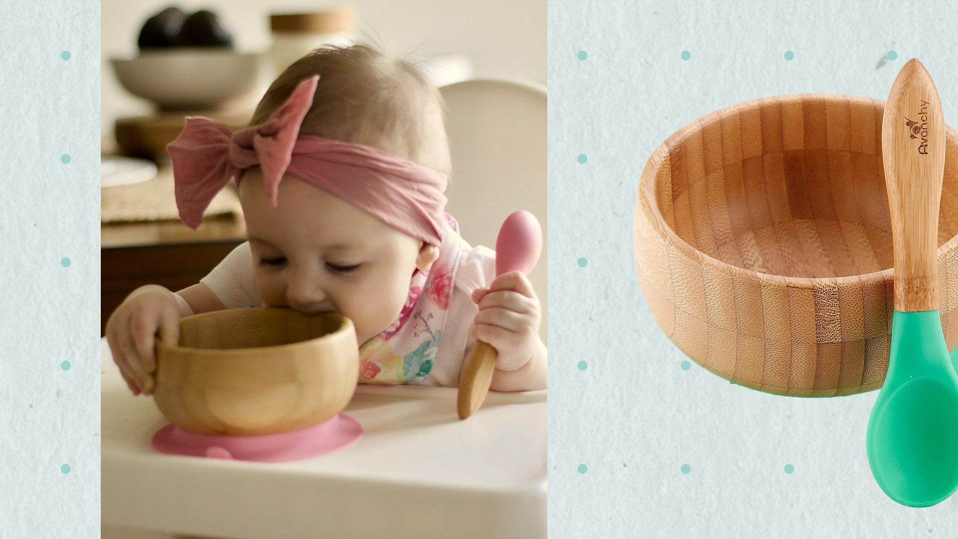 avanchy bamboo suction bowl