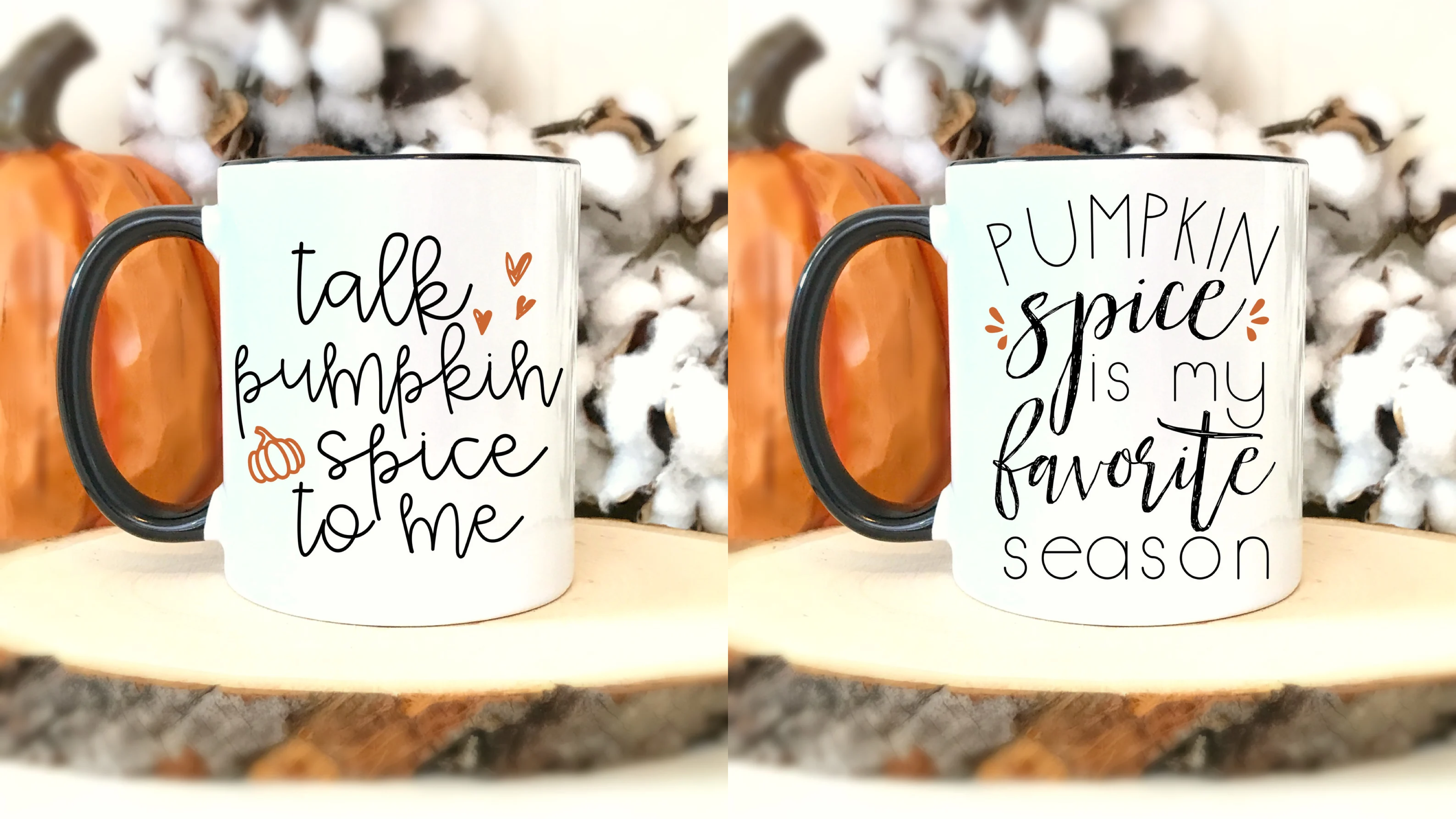 pumpkin spice latte mug