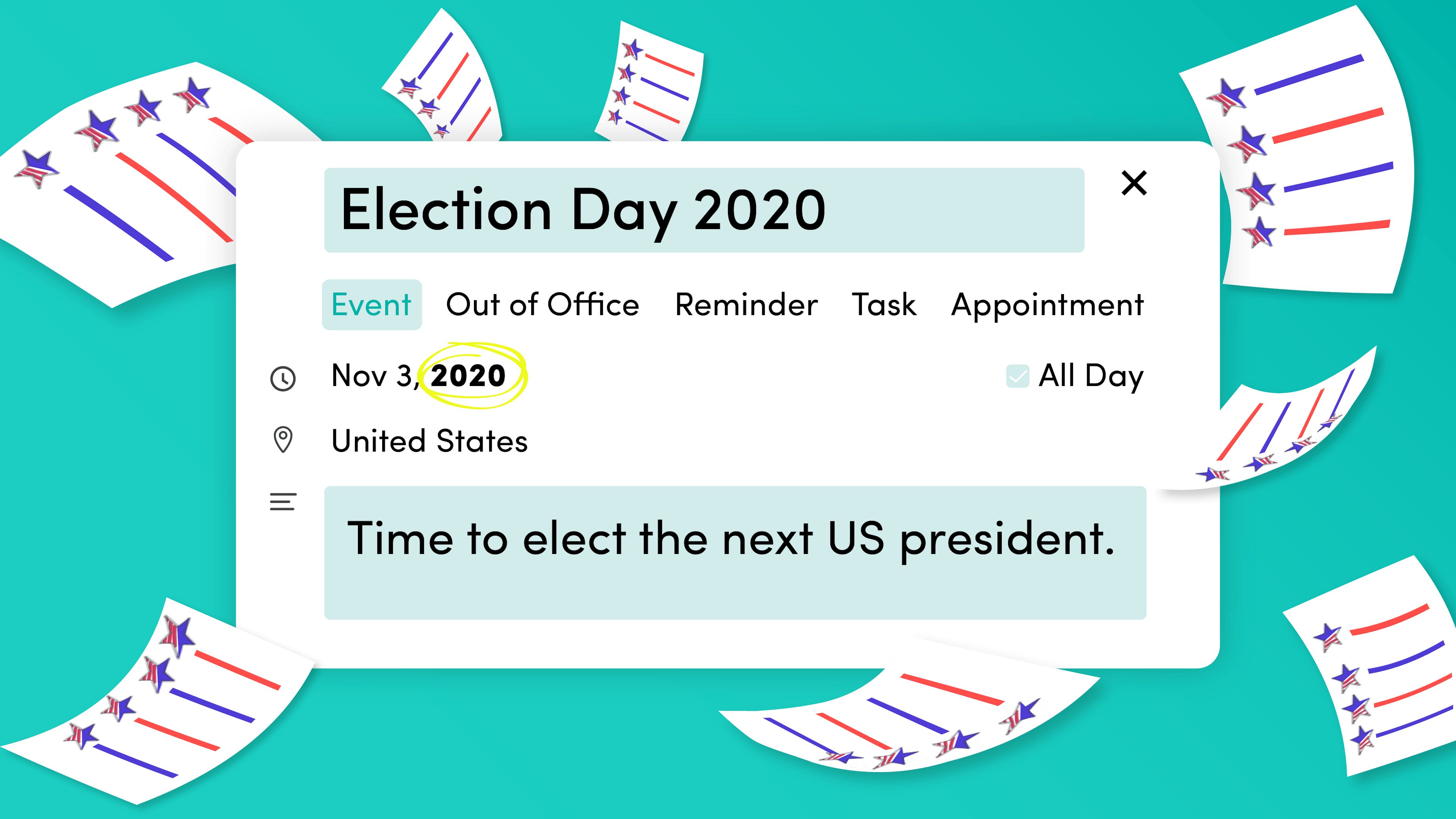 Time to elect the next US president