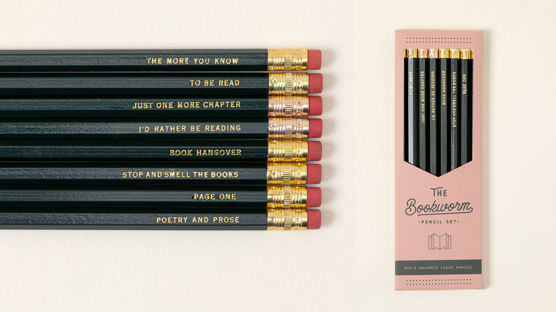 A pencil set 
