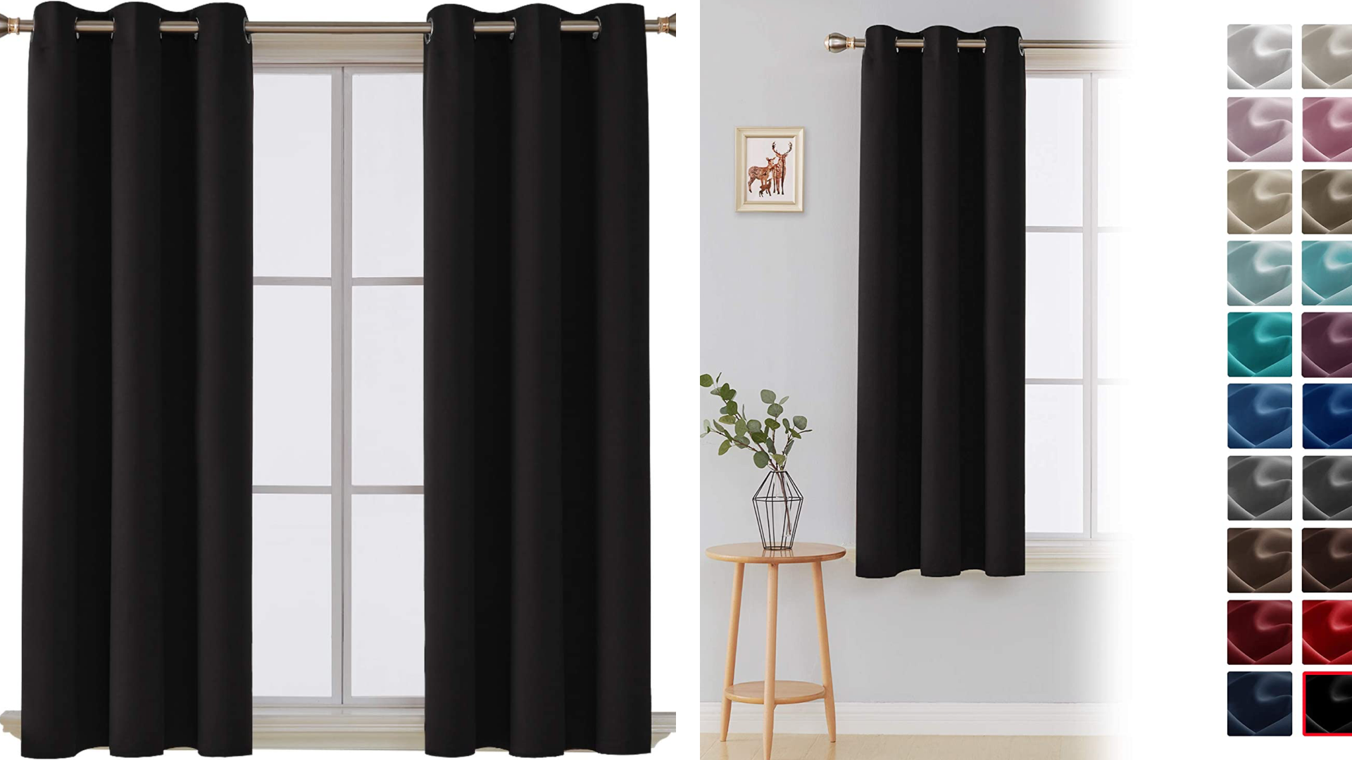 Blackout curtains 