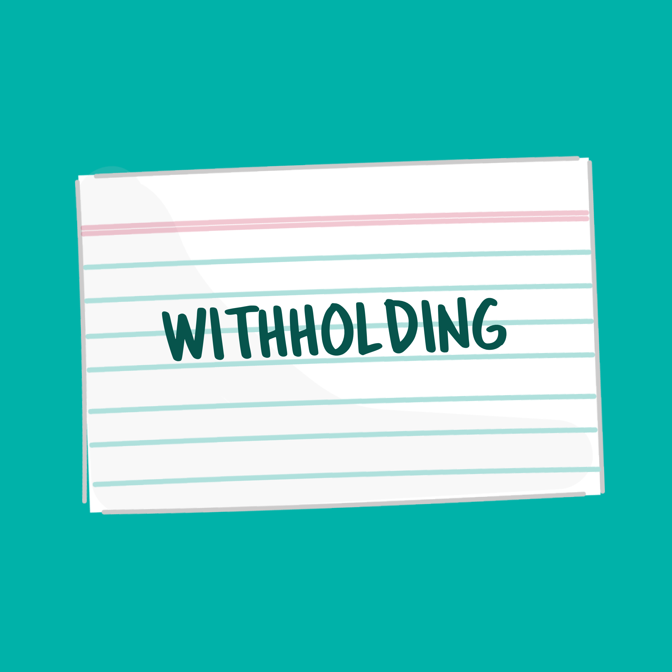Withholding FSL card