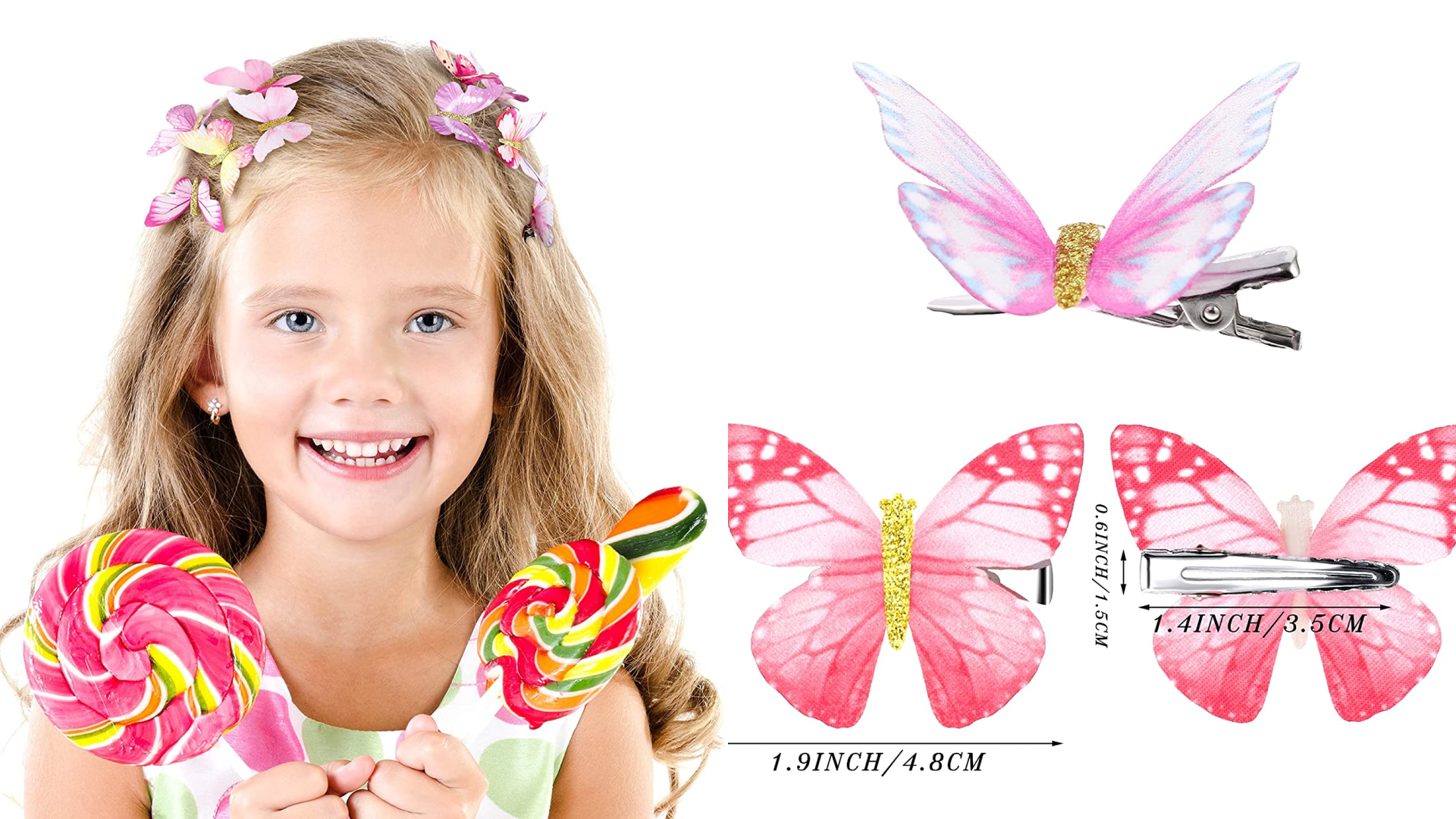 Butterfly clips 