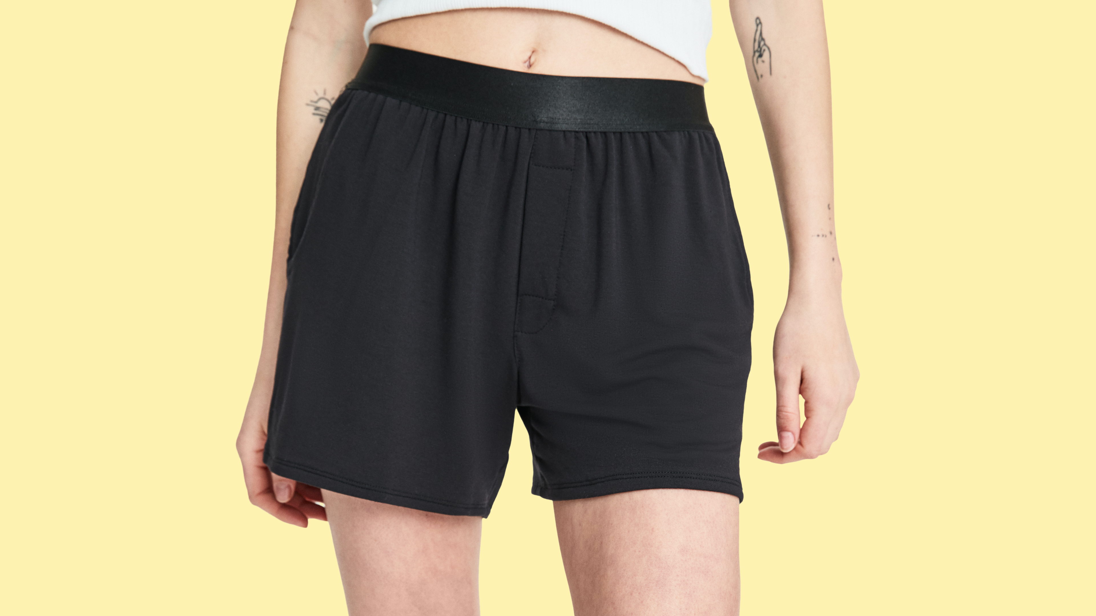 boxer shorts that are comfy to sleep and lounge in with pockets