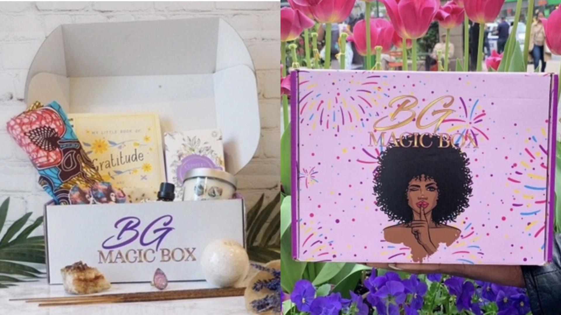 Self Care beauty box curated for black women 