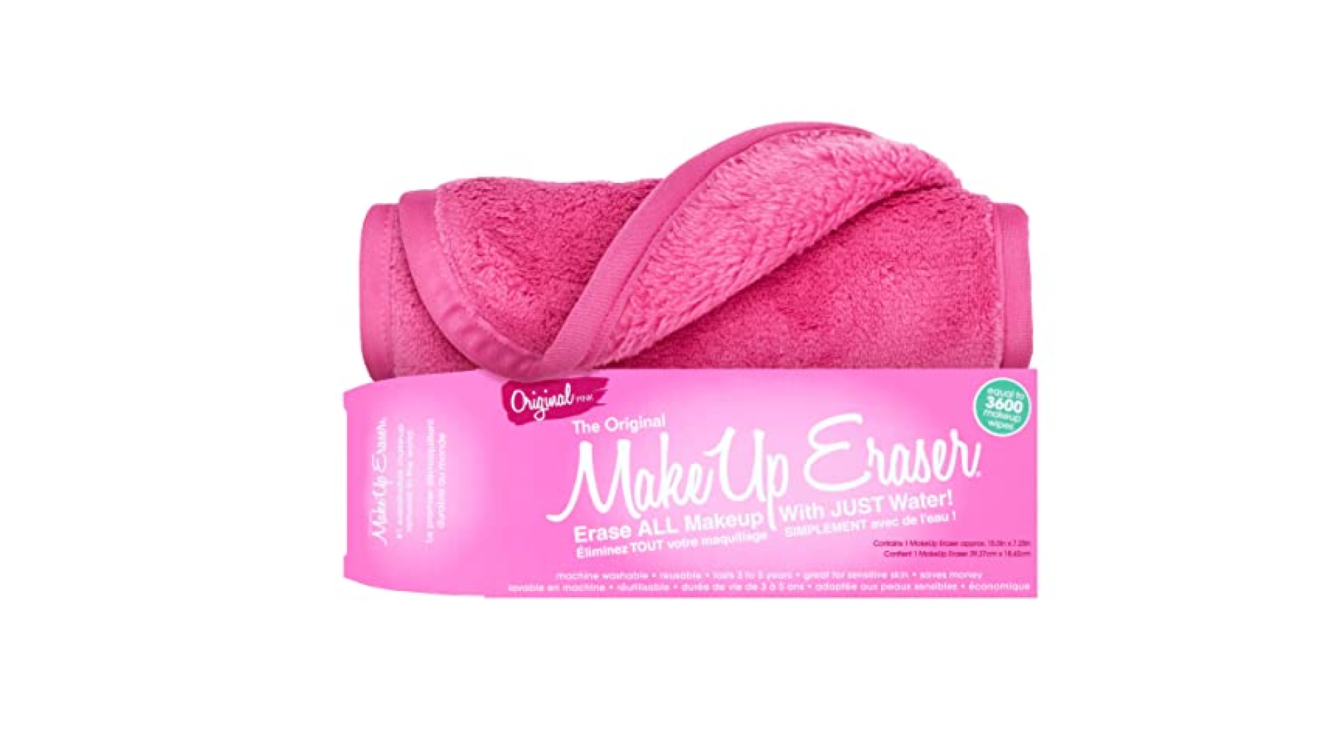 makeup eraser cloth that can get rid of makeup with just water