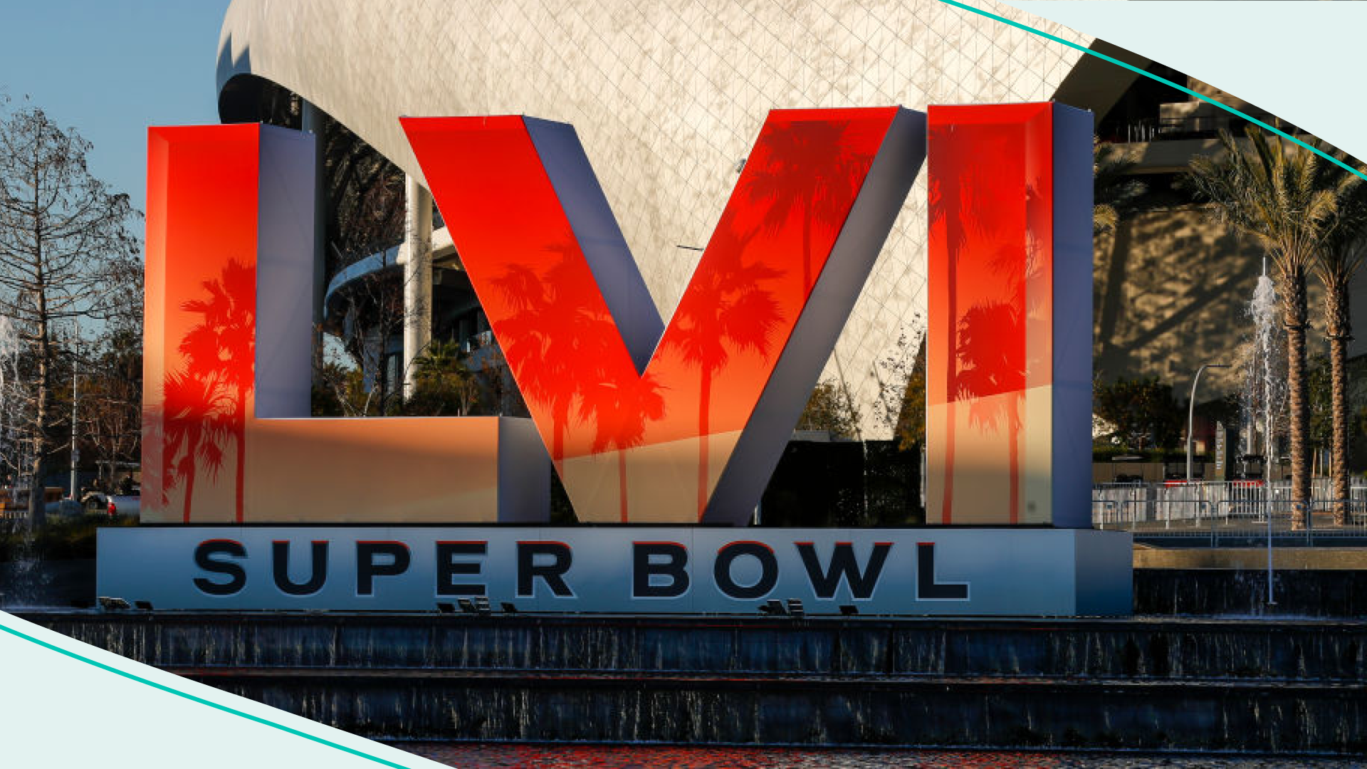 Super Bowl LVI Sign