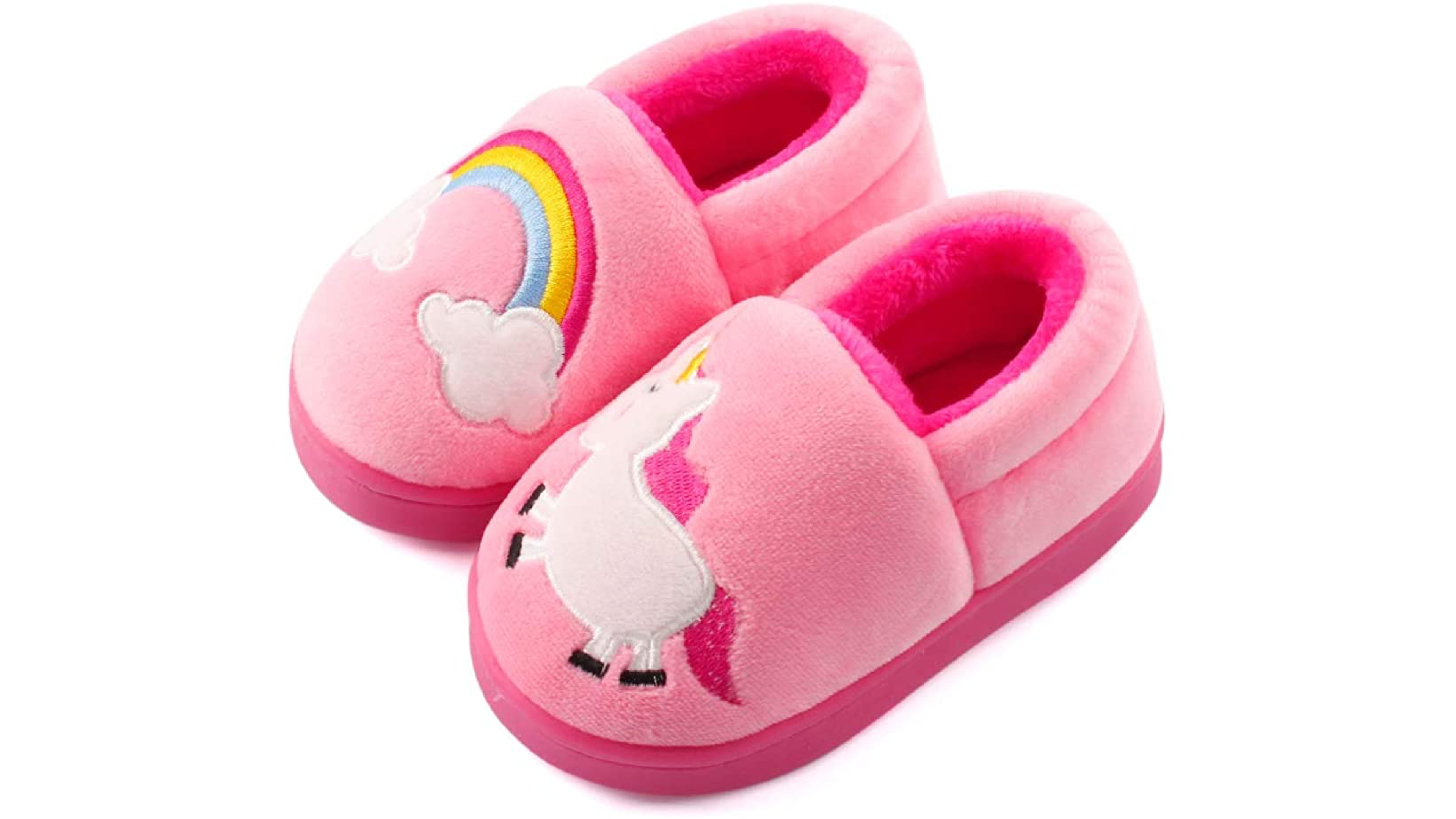 Cartoon pink slippers