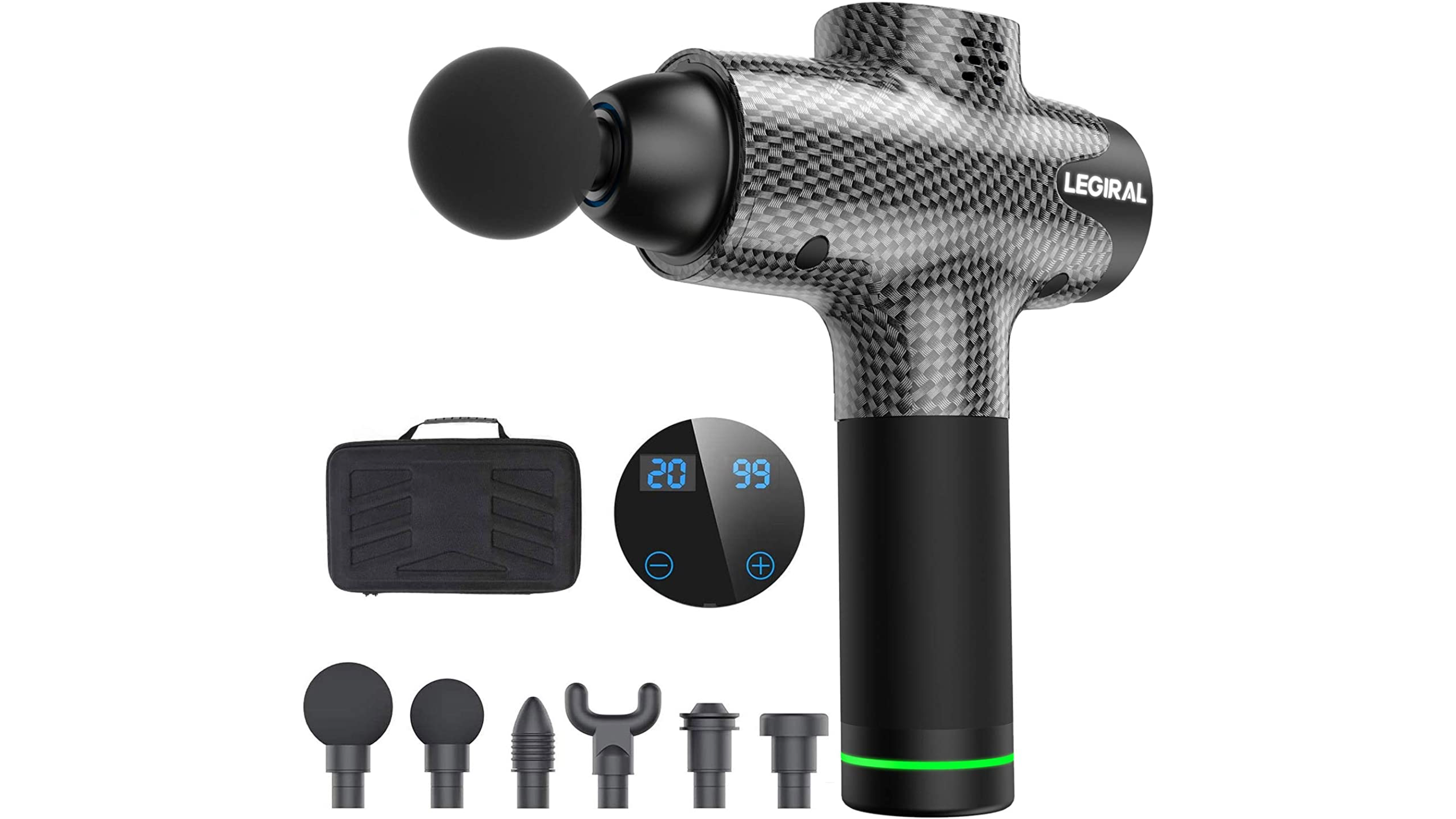 therapeutic massage gun for deep tissue massages to help relieve muscle tension and aches 
