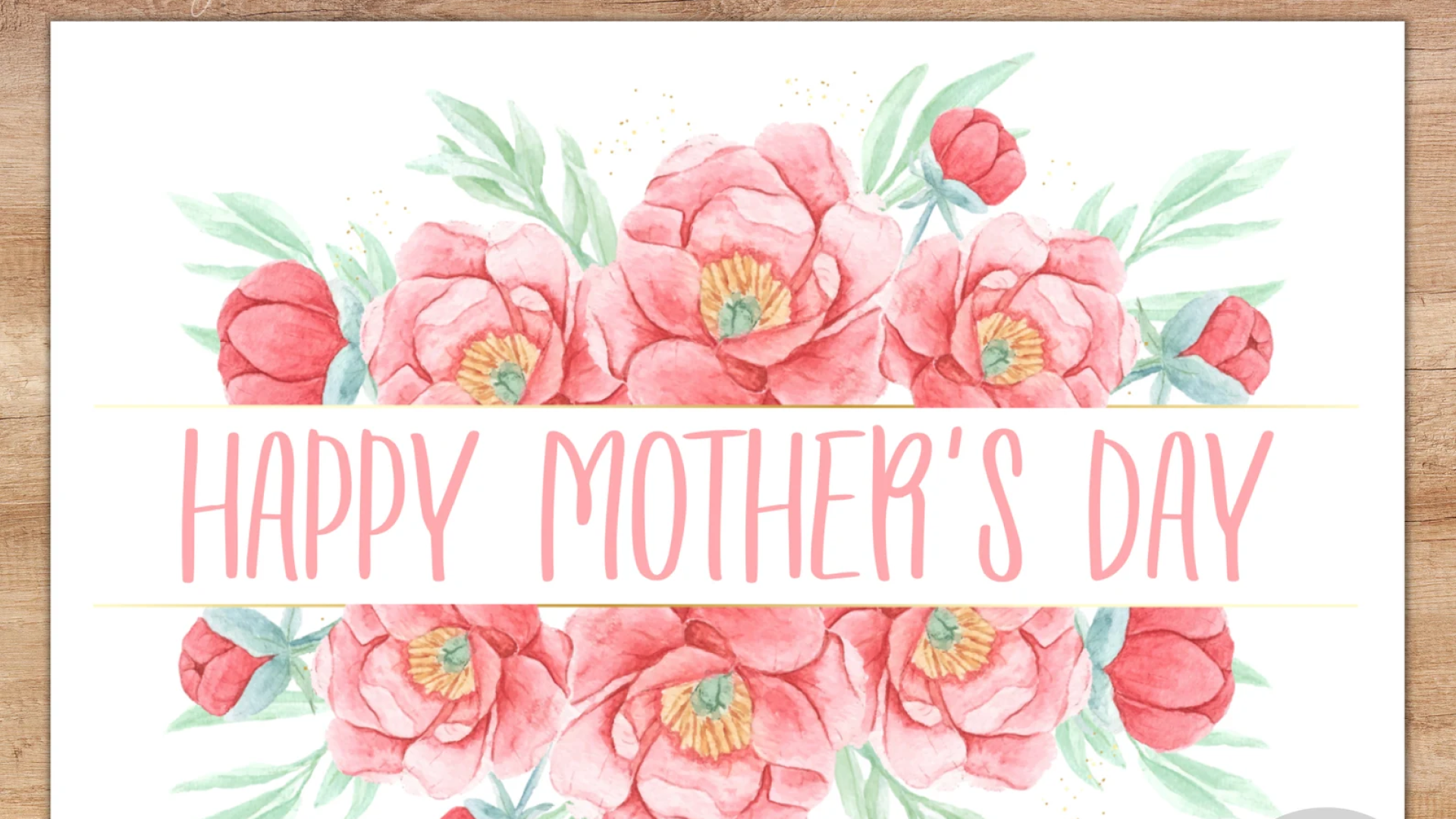 downloadable and printable mother's day card