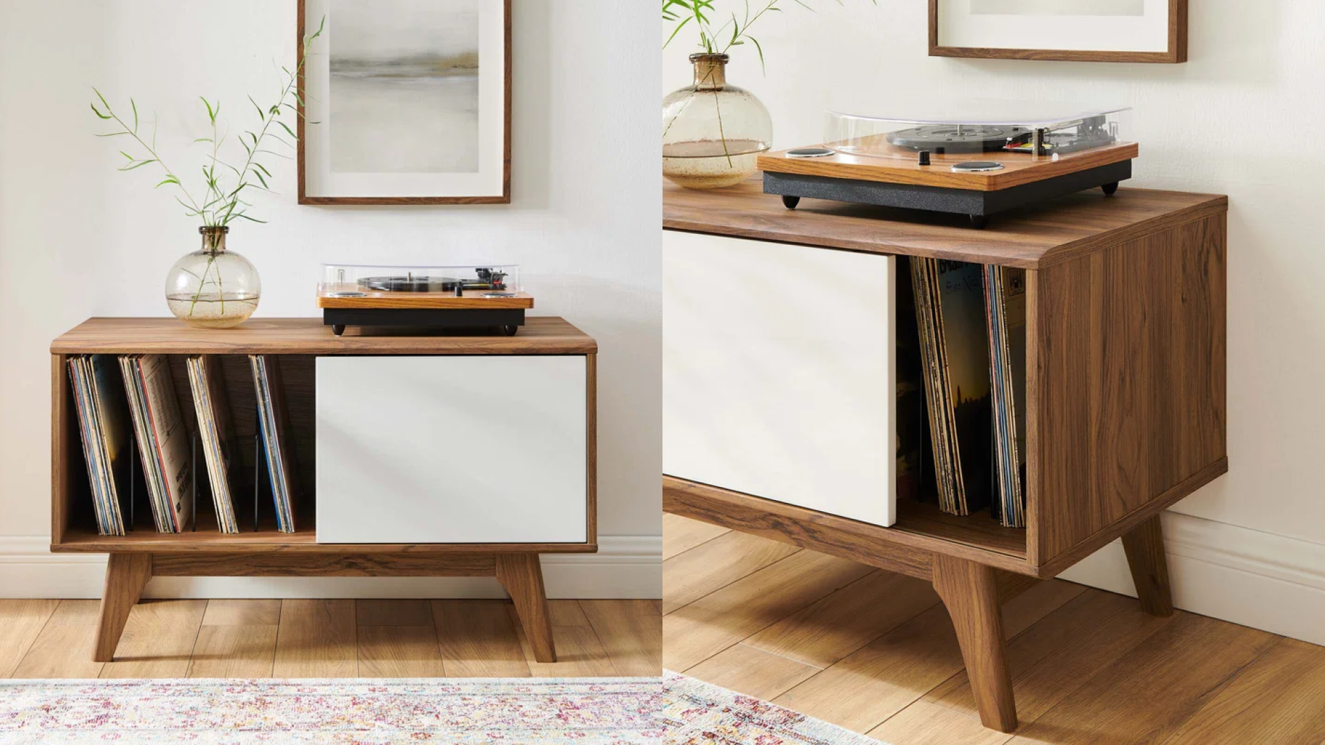 Record player tv stand 