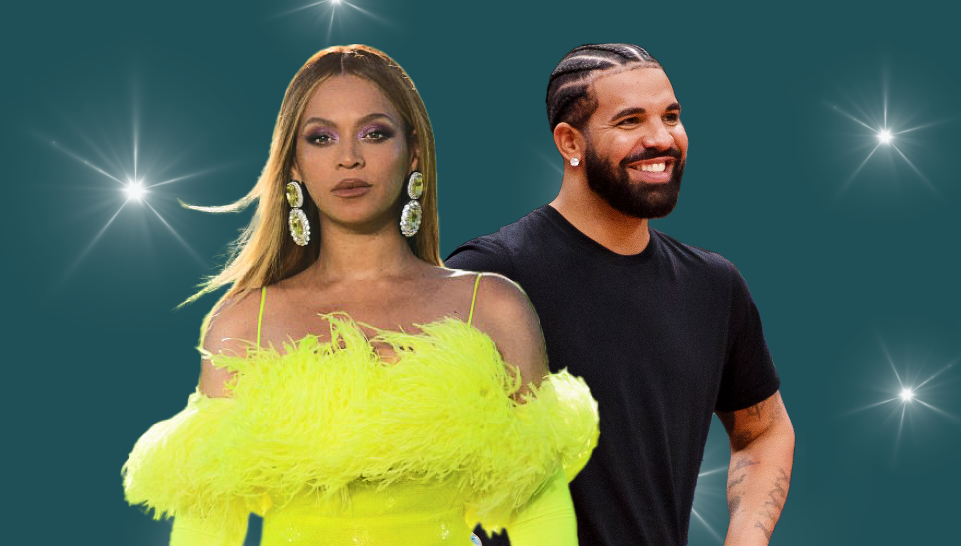 Pop Cultured with theSkimm promo image for June 28, 2022 featuring photos of Beyonce and Drake.
