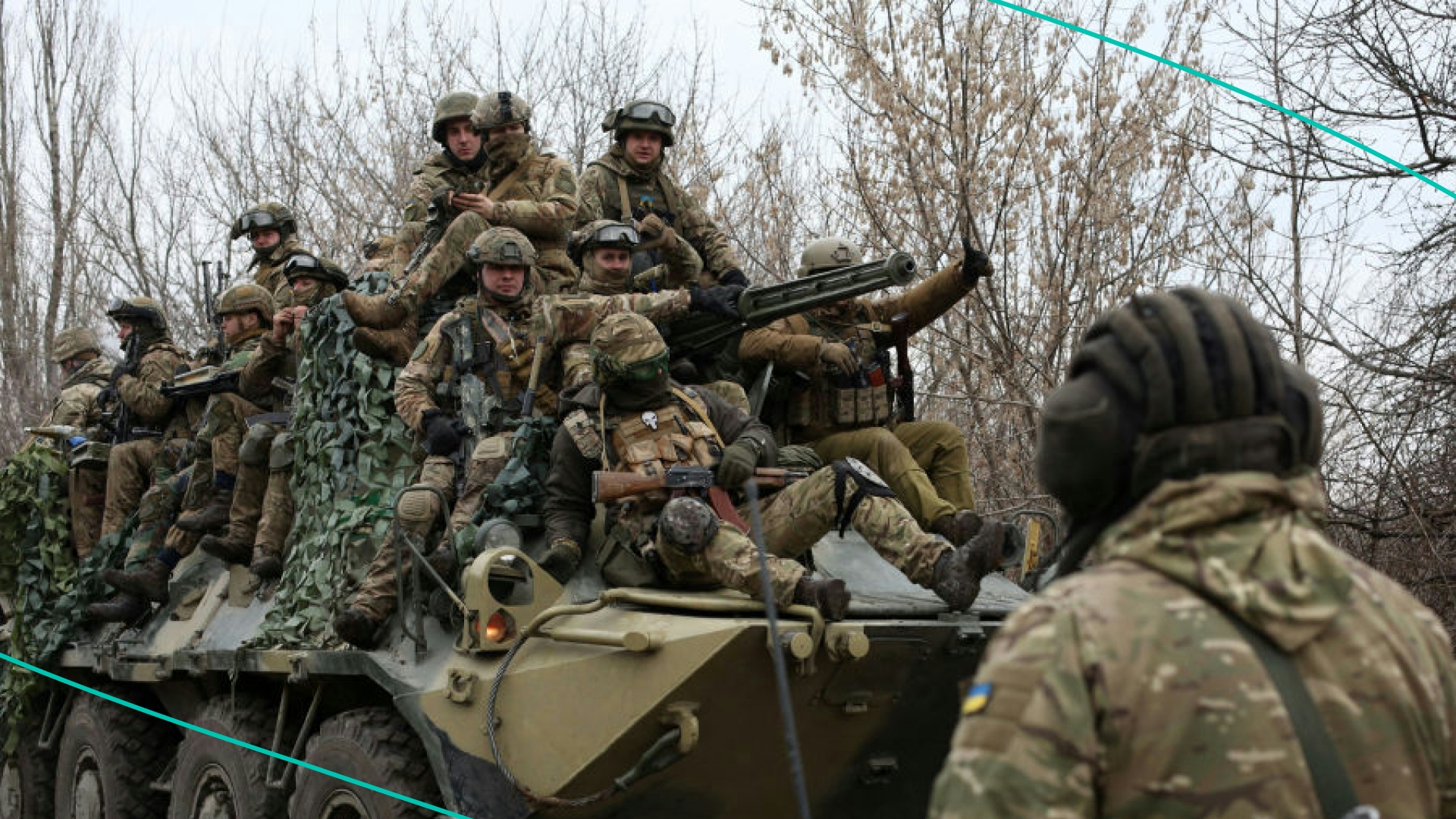 Ukrainian military.