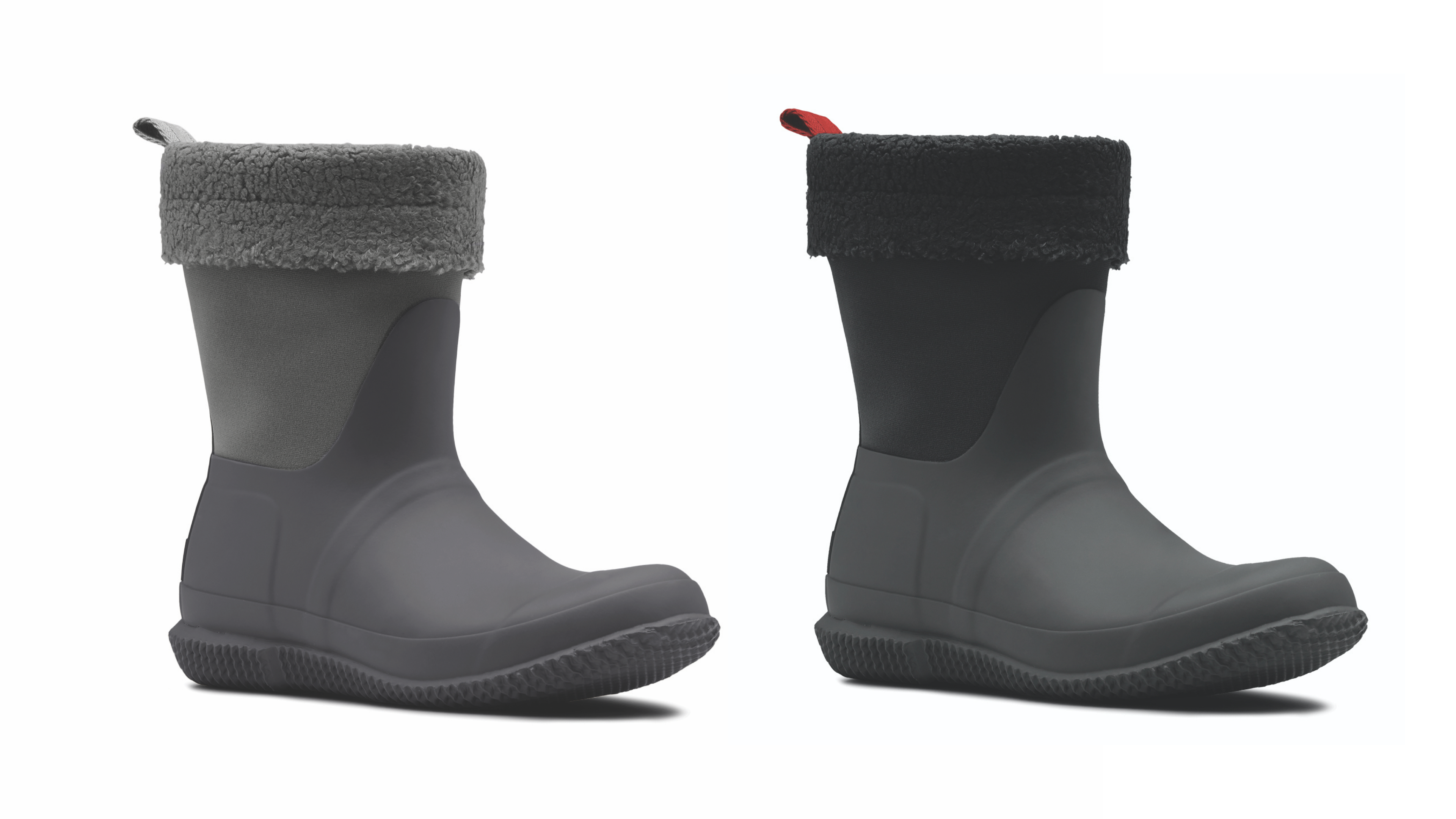 sherpa-lined snow and rain boots for cold weather