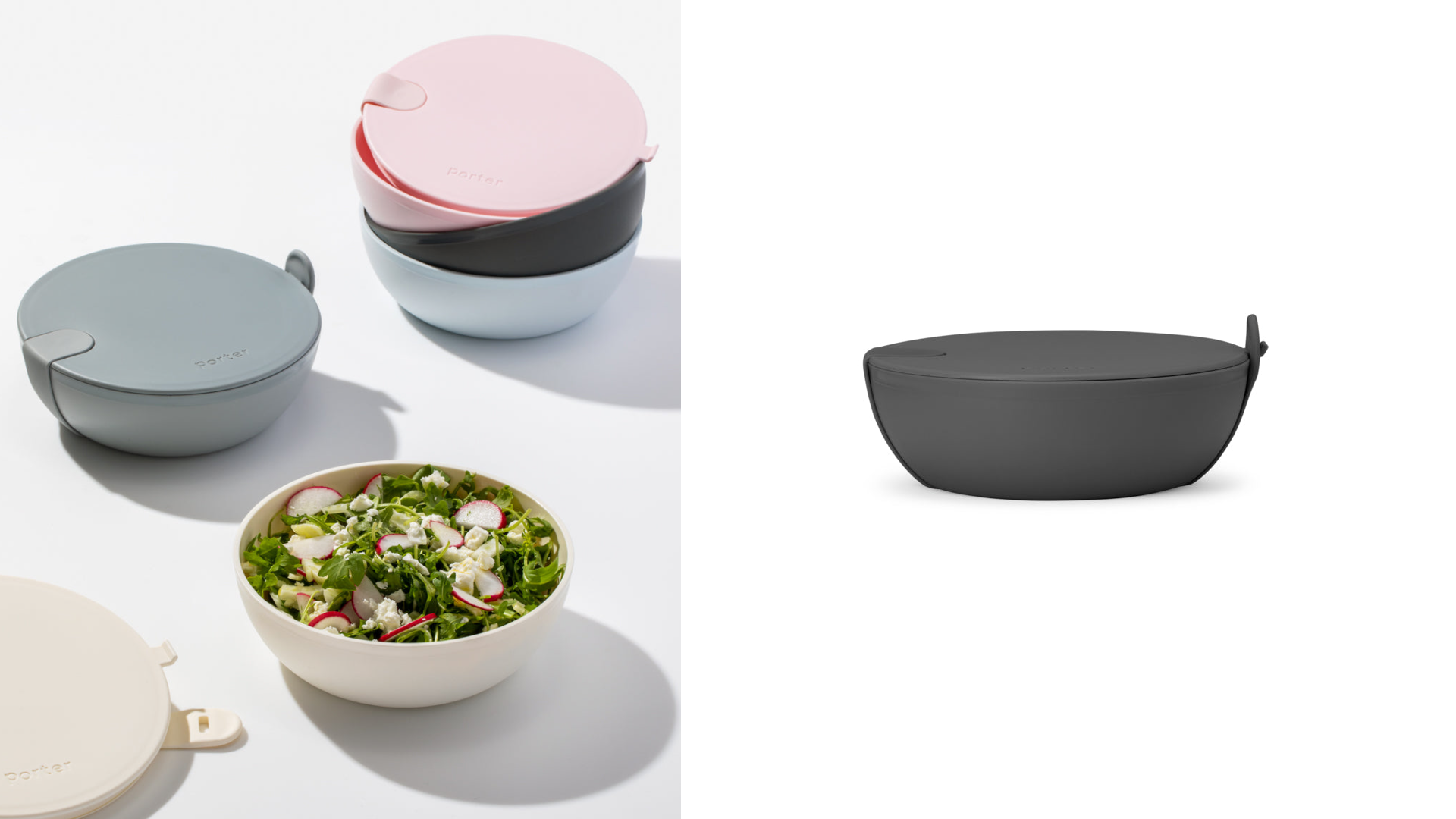 ceramic and plastic reusable bowls 