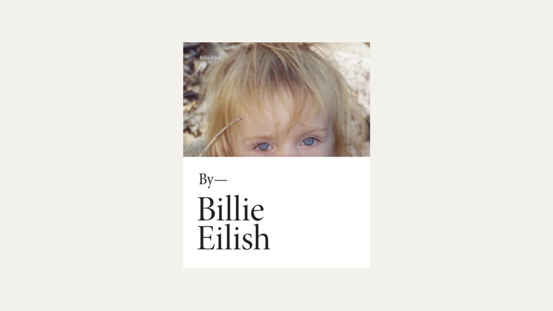 “Billie Eilish” by Billie Eilish
