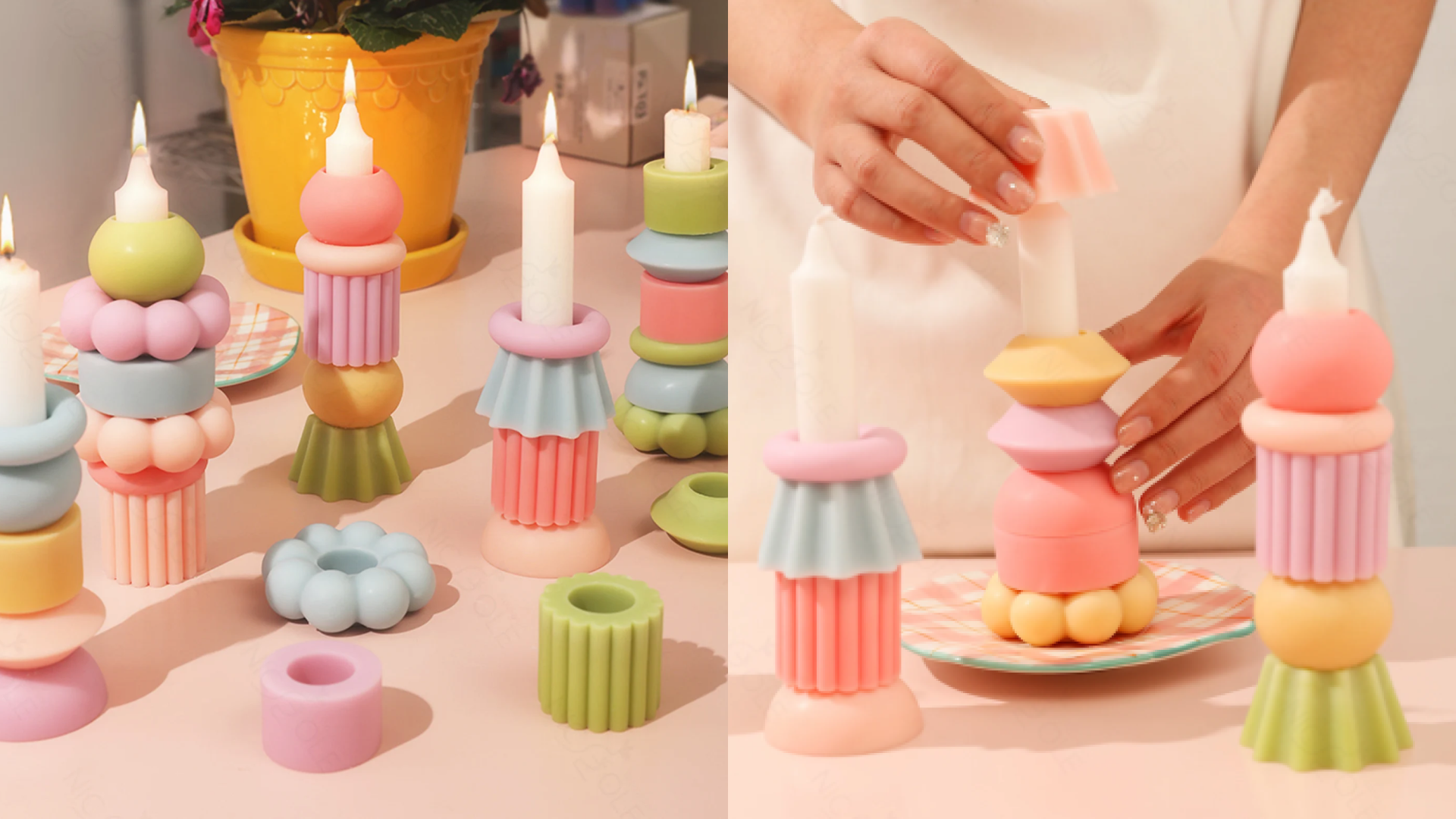 Candle molds