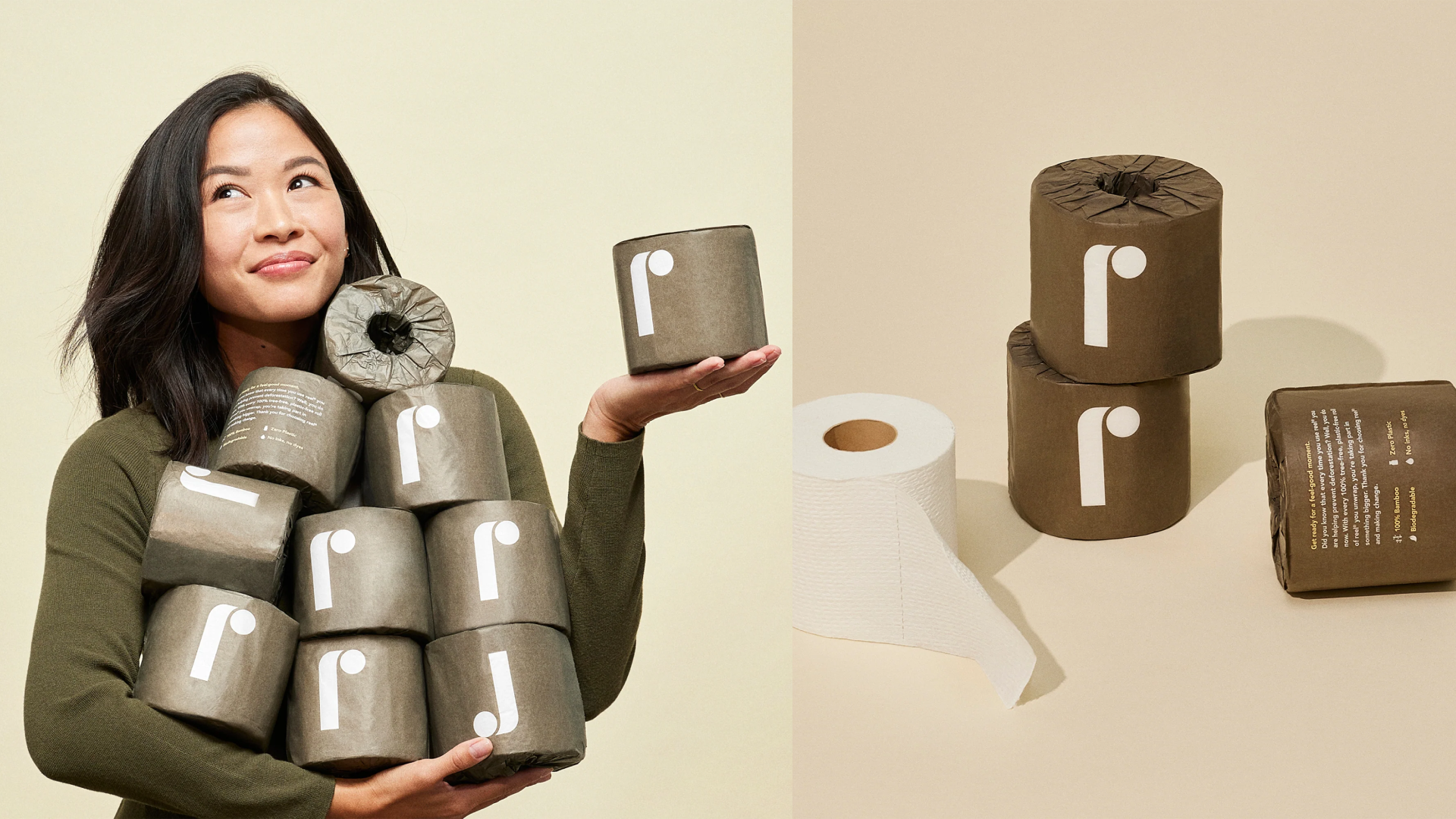 Sustainable toilet paper