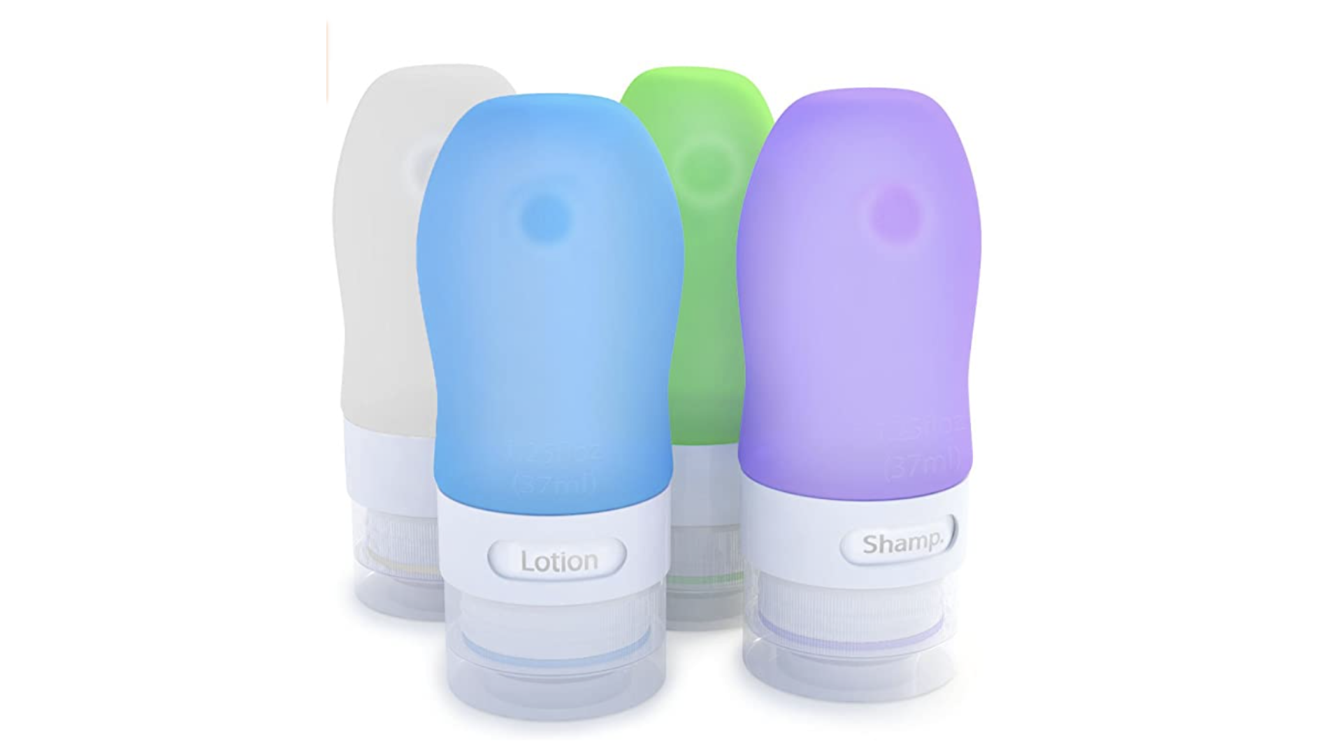 Refillable, reusable, travel-sized bottles for your toiletries