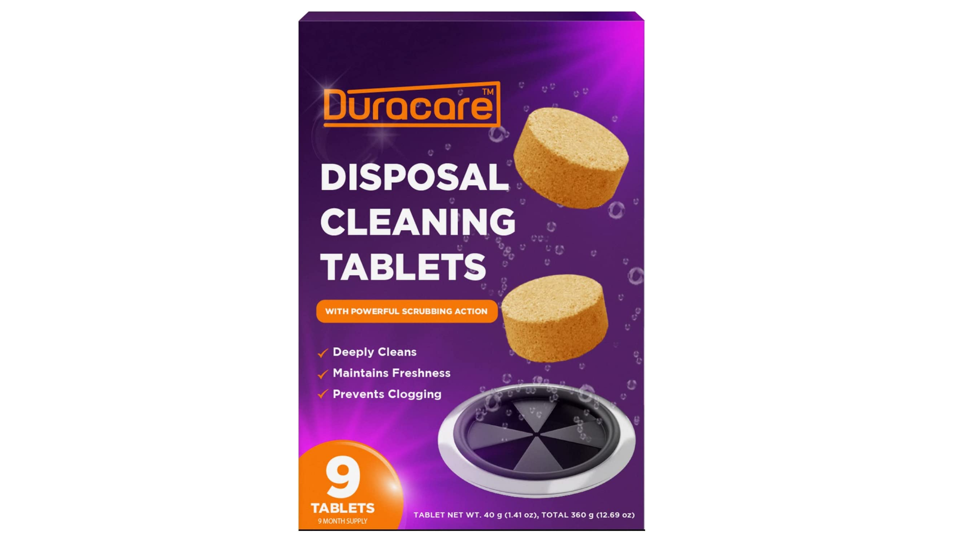 garbage disposal cleaning tablets