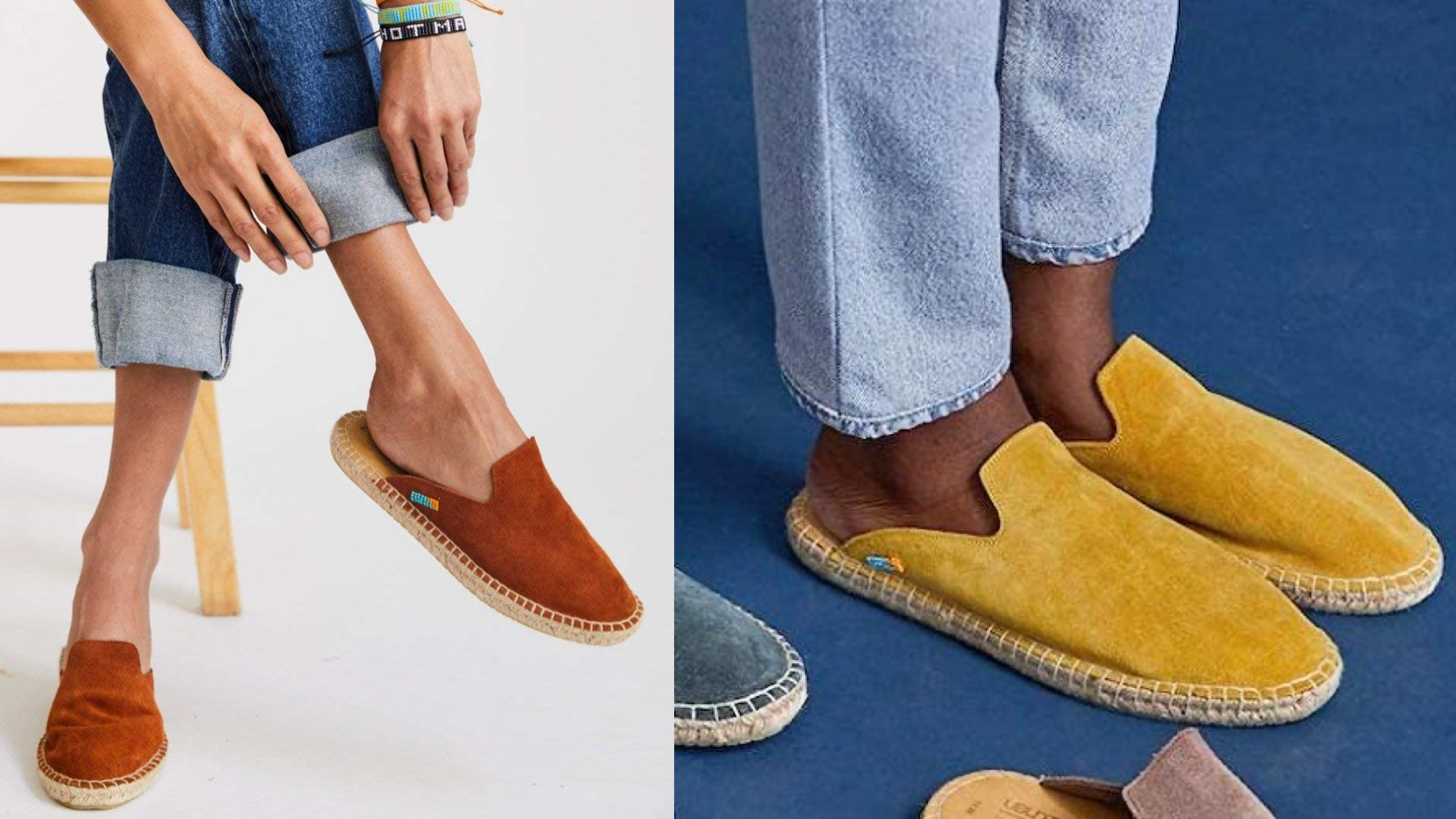 suede espadrilles that come in a wide array of colors