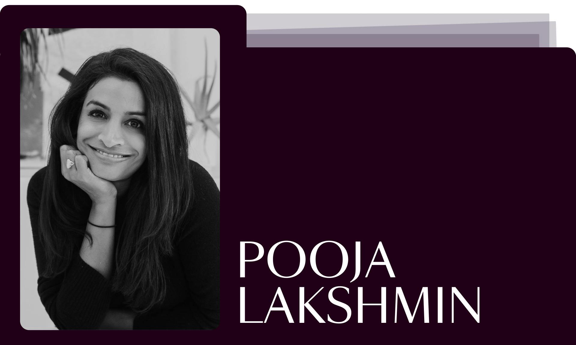 Headshot of Pooja Lakshmin