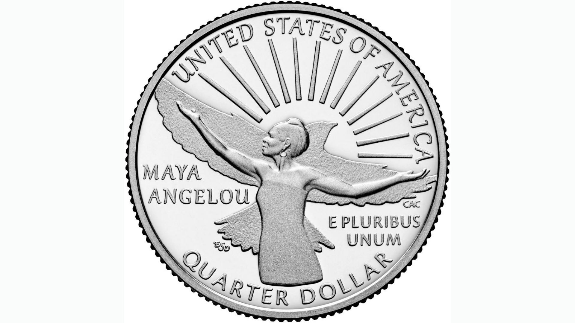Maya Angelou quarter.