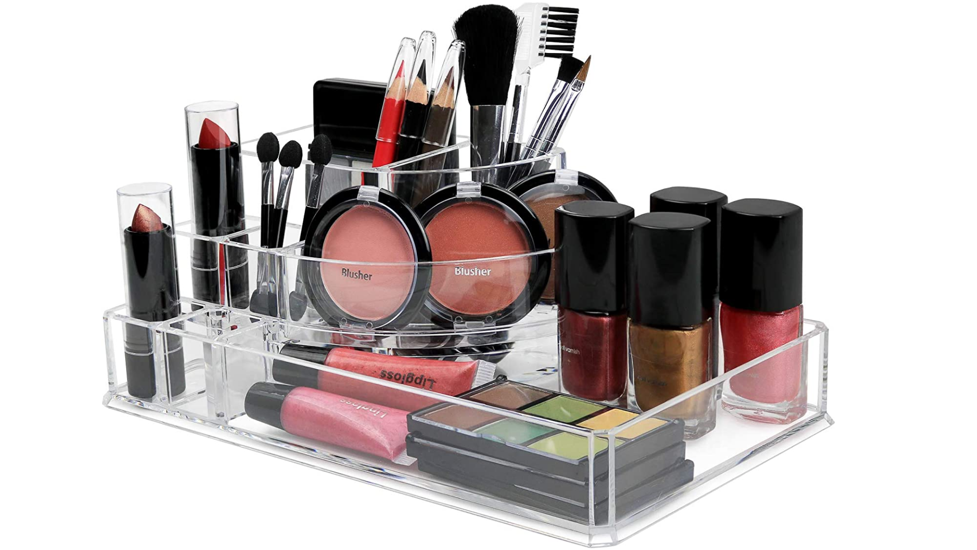 acrylic makeup organizer