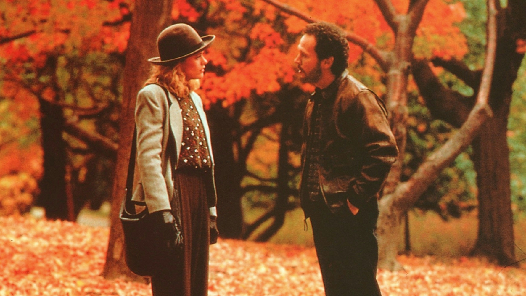 When Harry Met Sally Central Park fall leaves 