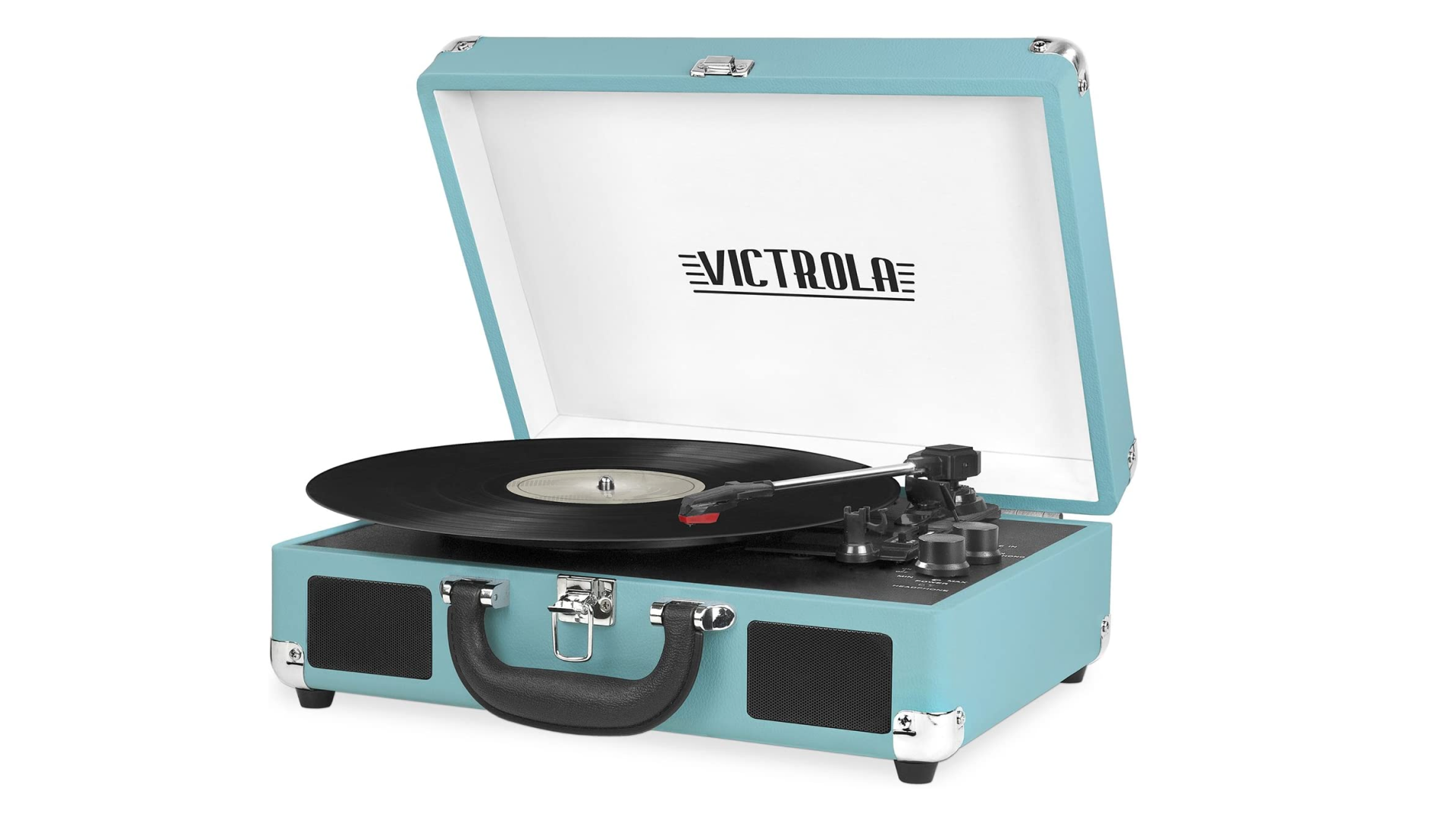 Retro-looking record player