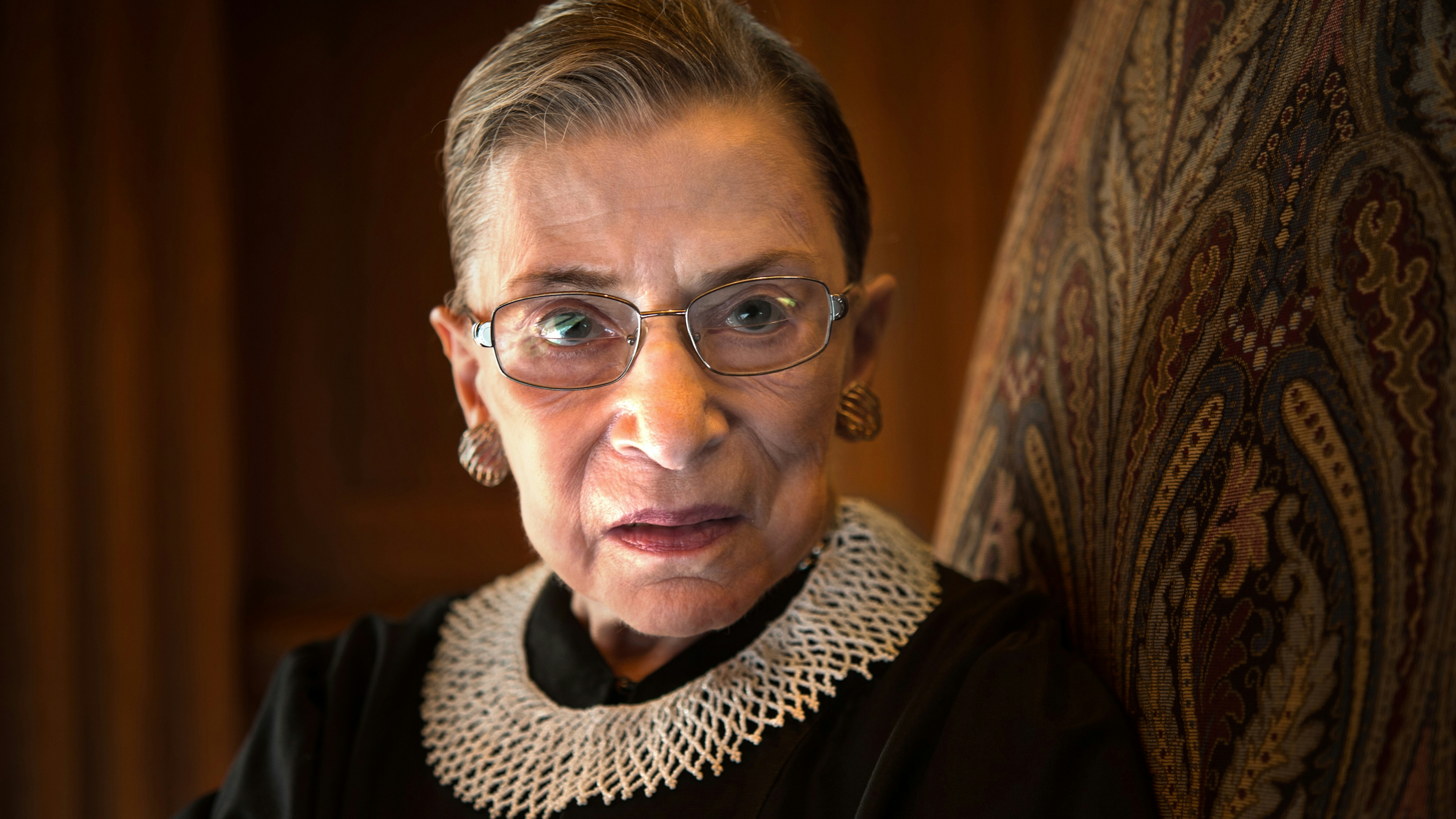Supreme Court Justice Ruth Bader Ginsburg, celebrating her 20th anniversary on the bench