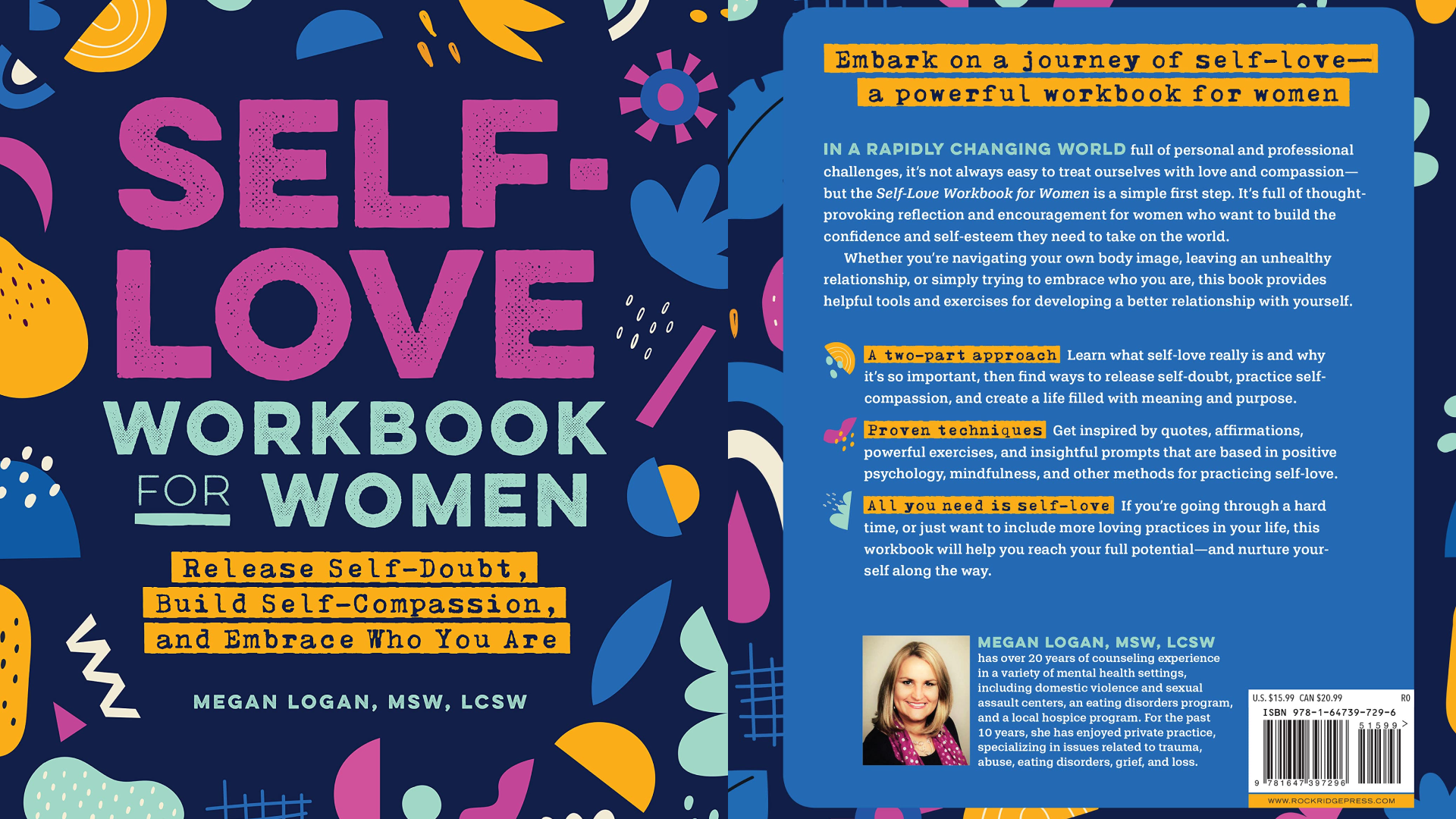 Self-love workbook breakup gifts 