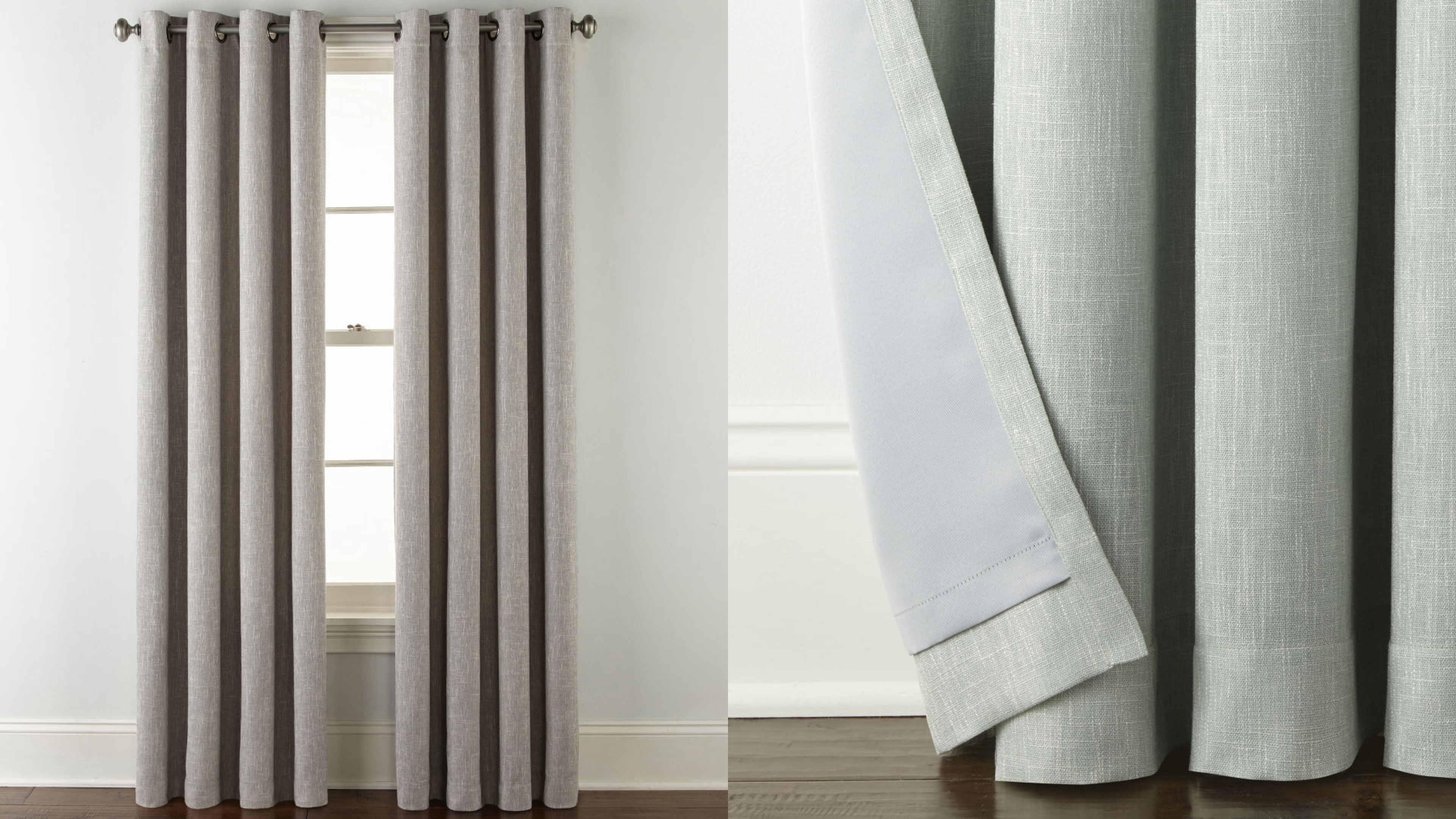 blackout curtains to help keep your room dark for better sleep