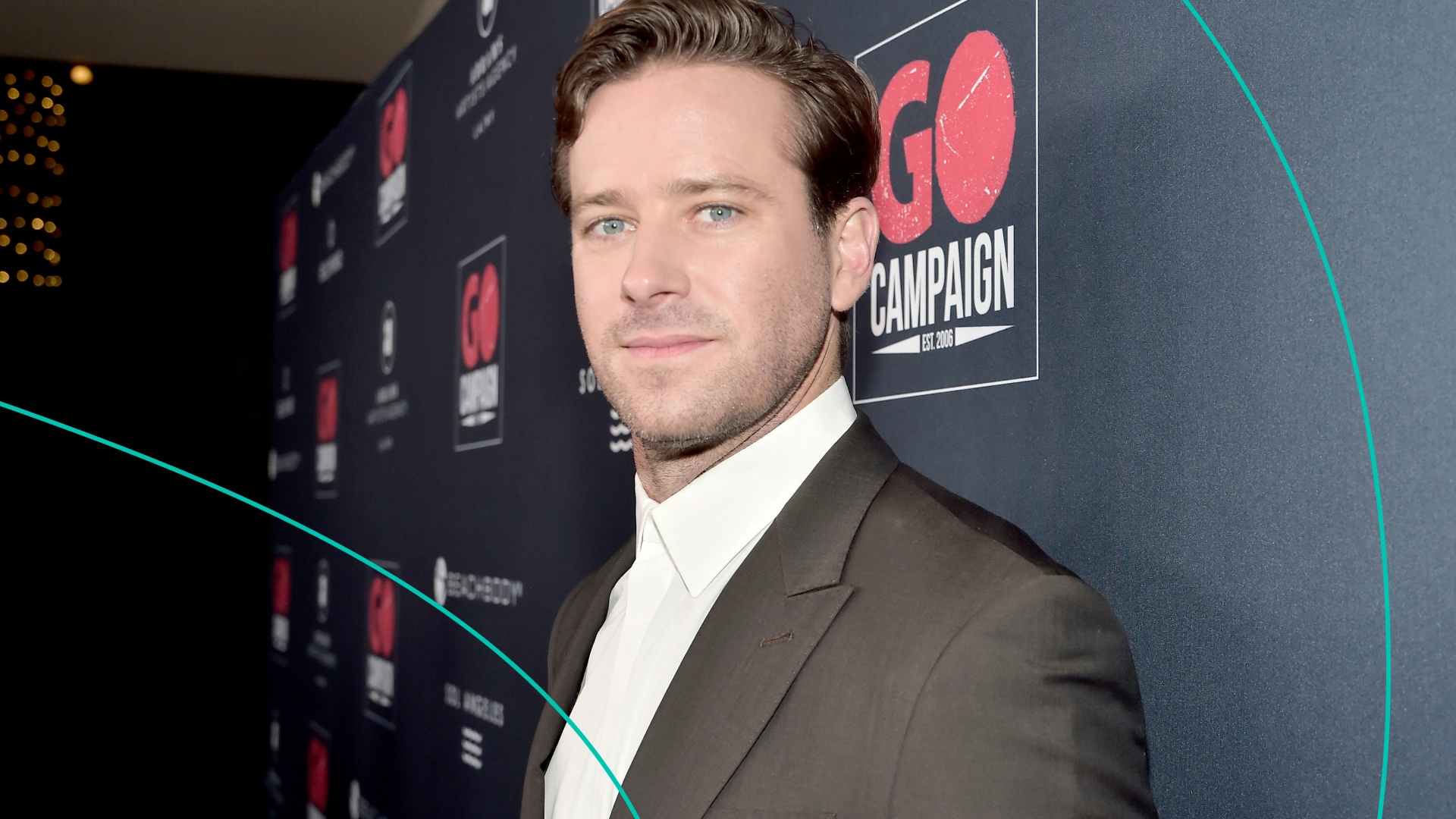 Armie Hammer attends the GO Campaign Gala 2019 on November 16, 2019