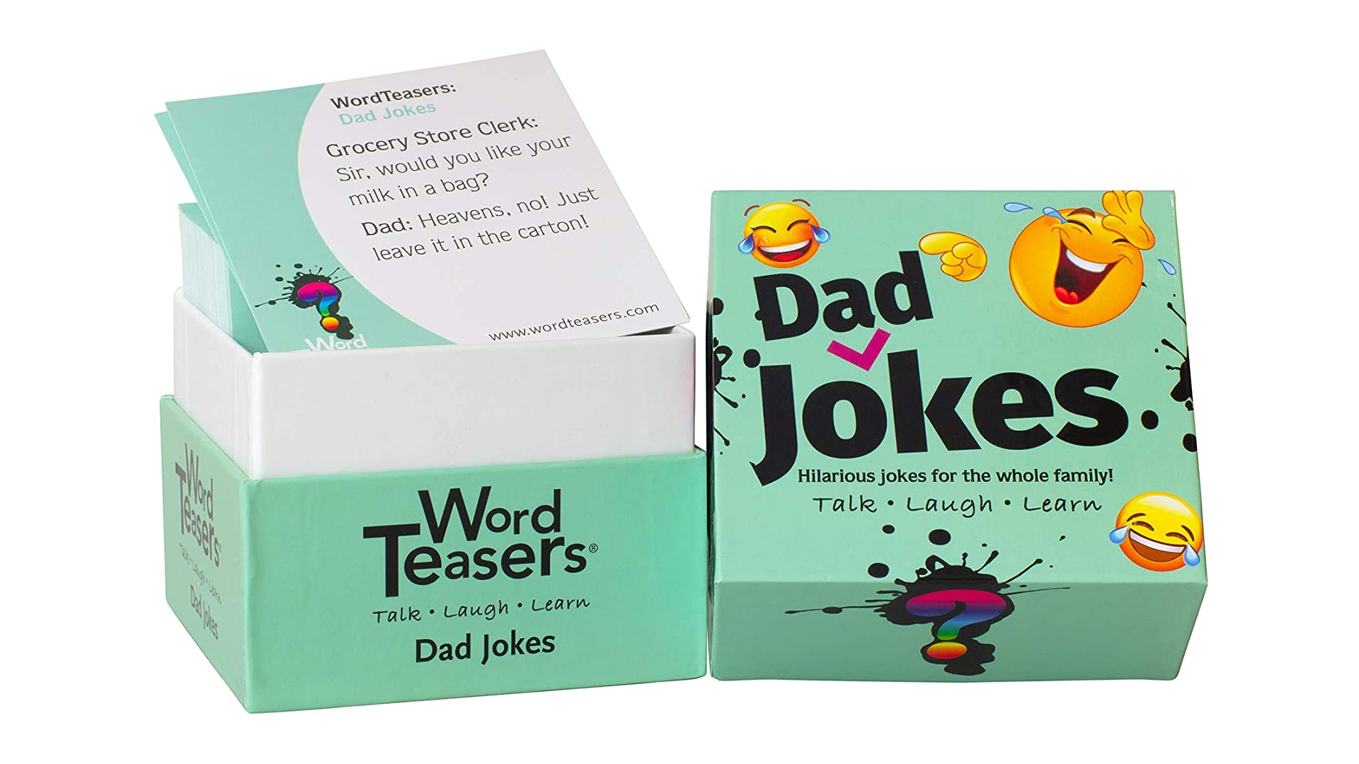 Dad jokes card set