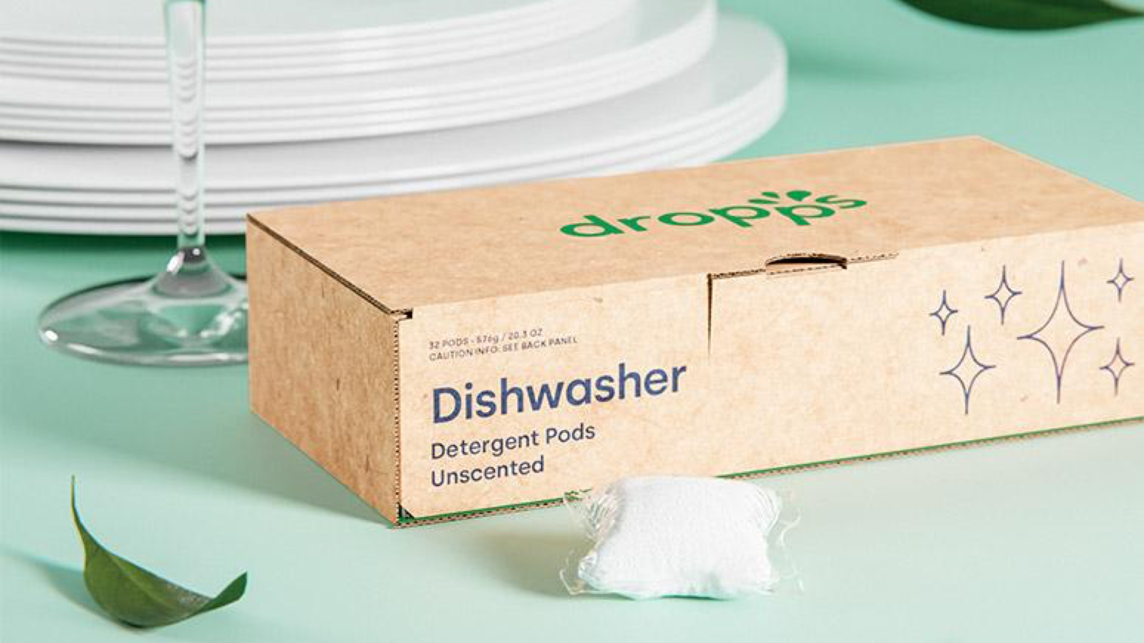 dishwasher detergent pods whose ingredients are mineral-based