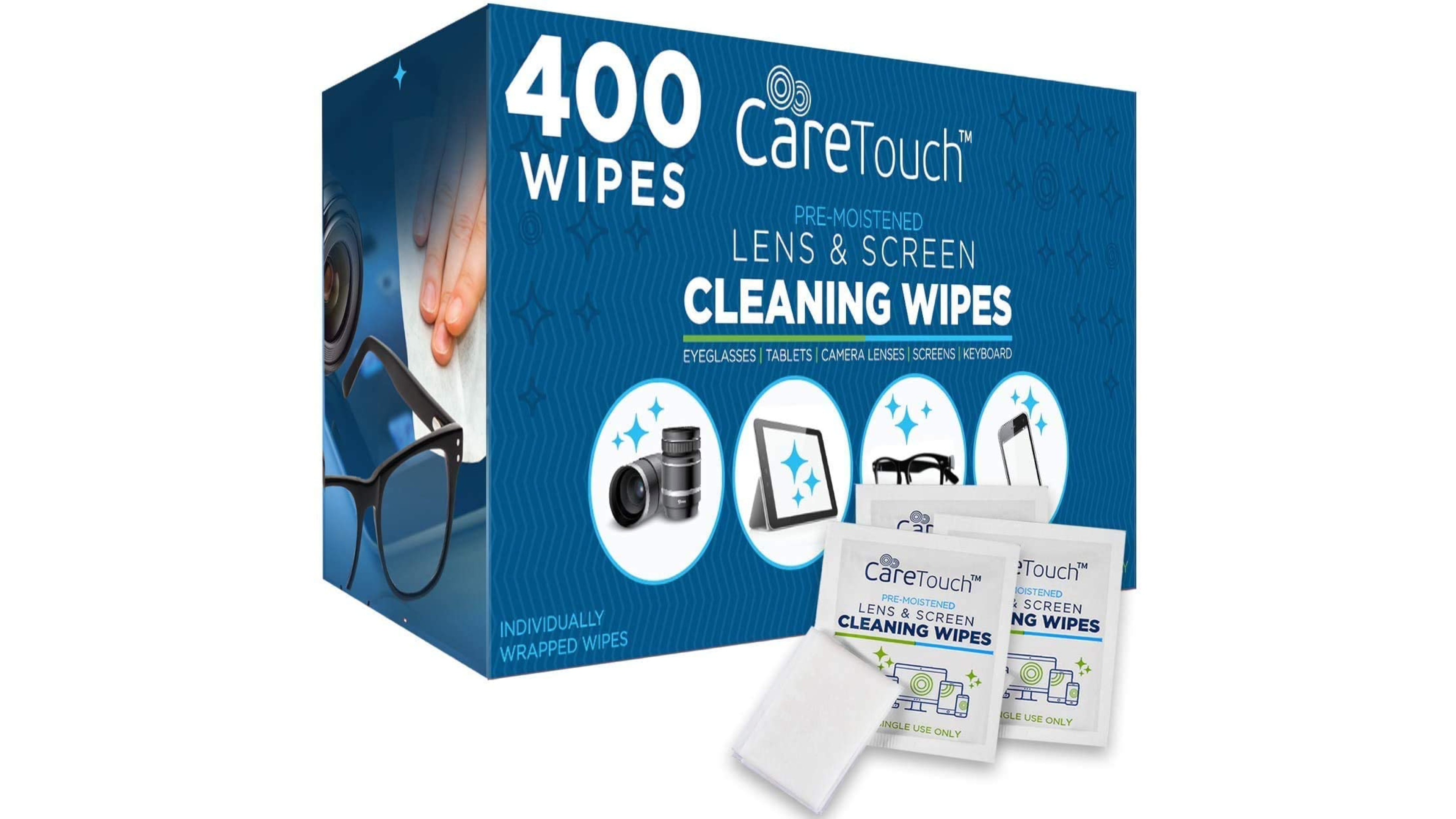 cleansing wipes for glasses