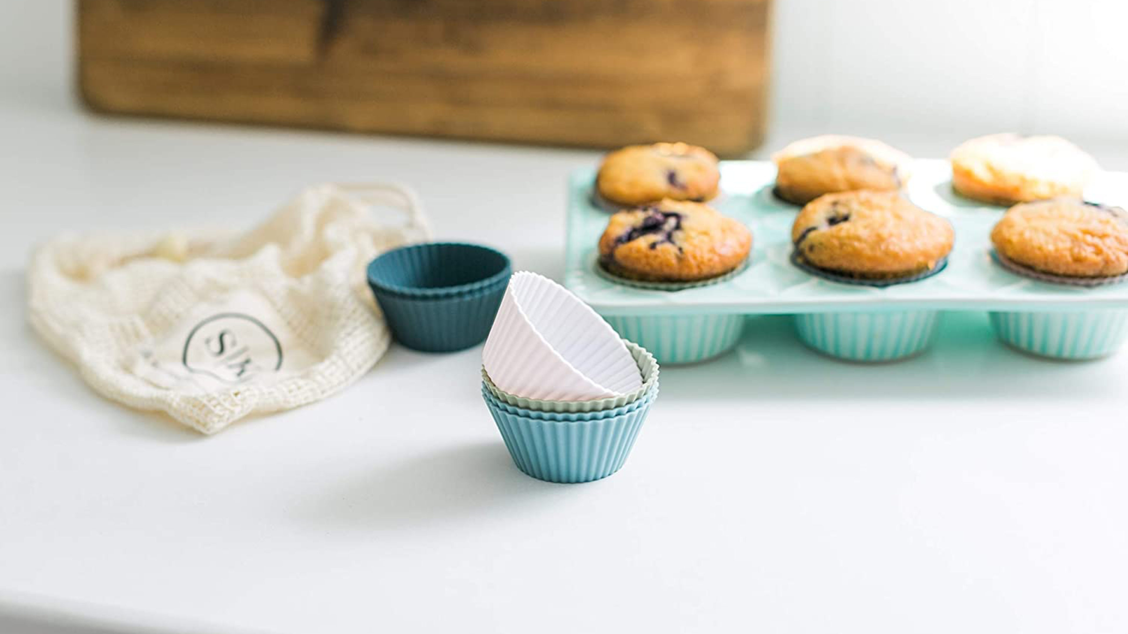 silicone muffin liners
