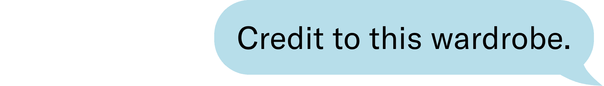 Credit to this wardrobe.