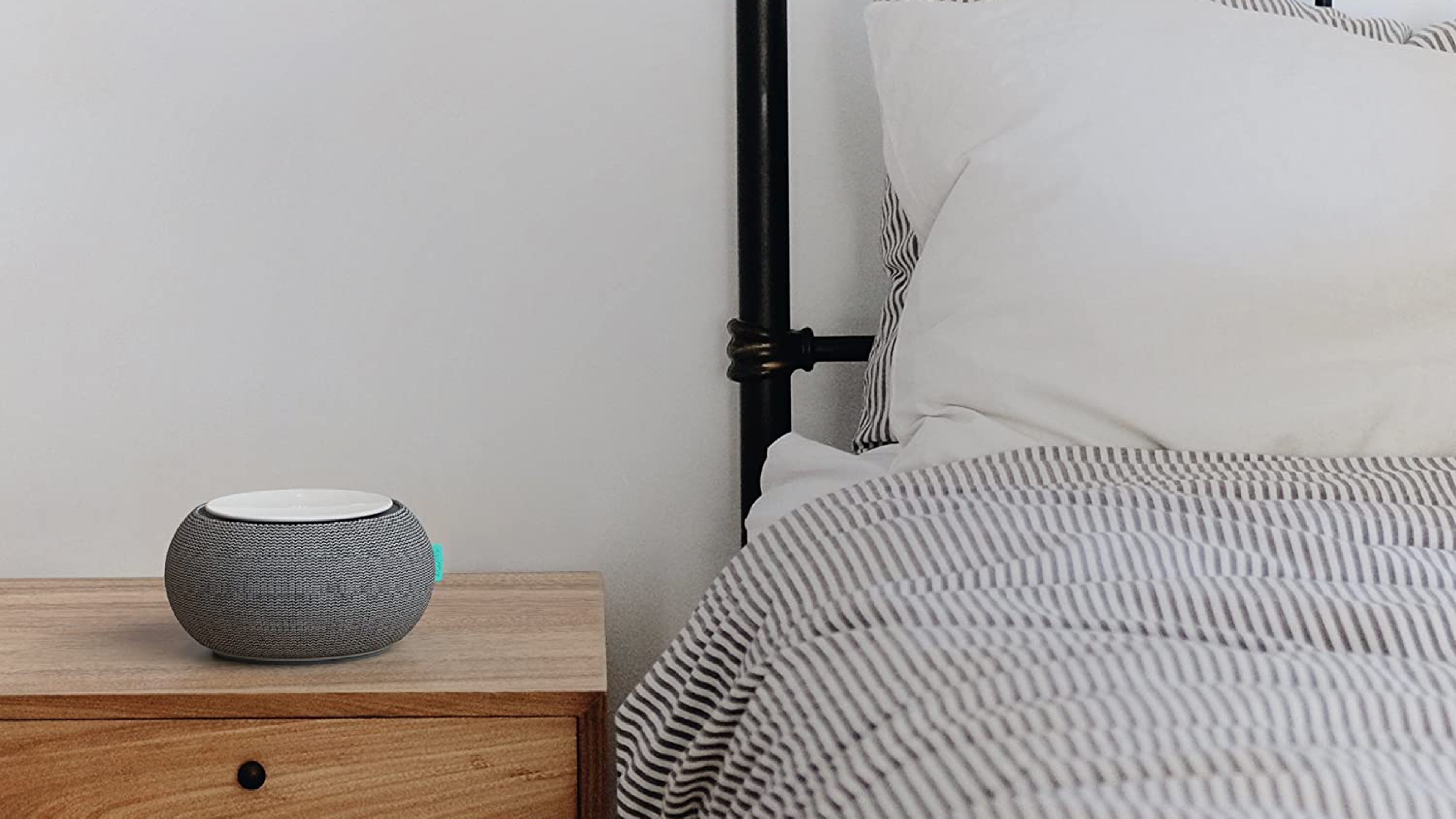 white noise machine to help block unwanted noise while sleeping