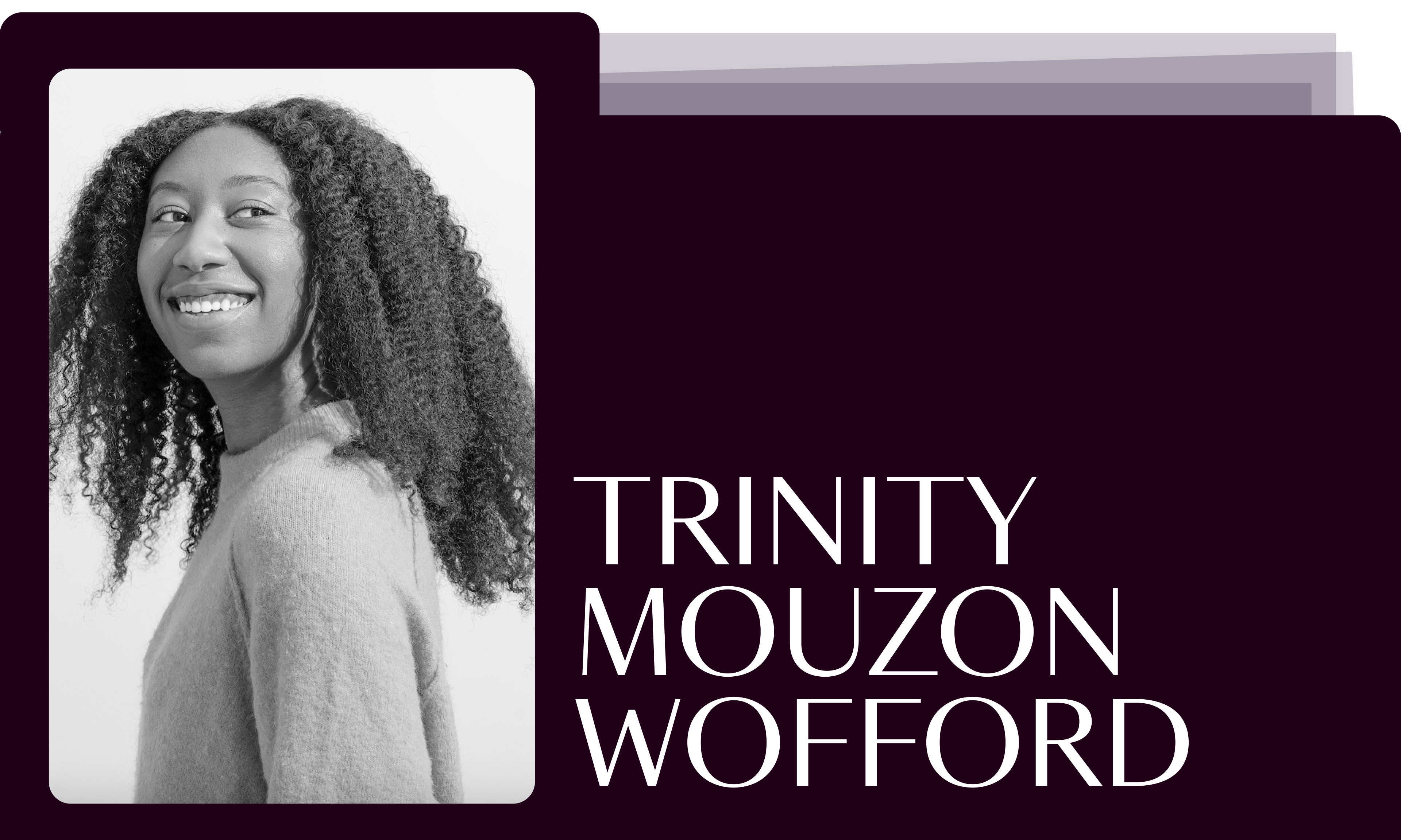 Action Items Trinity Mouzon Wofford headshot