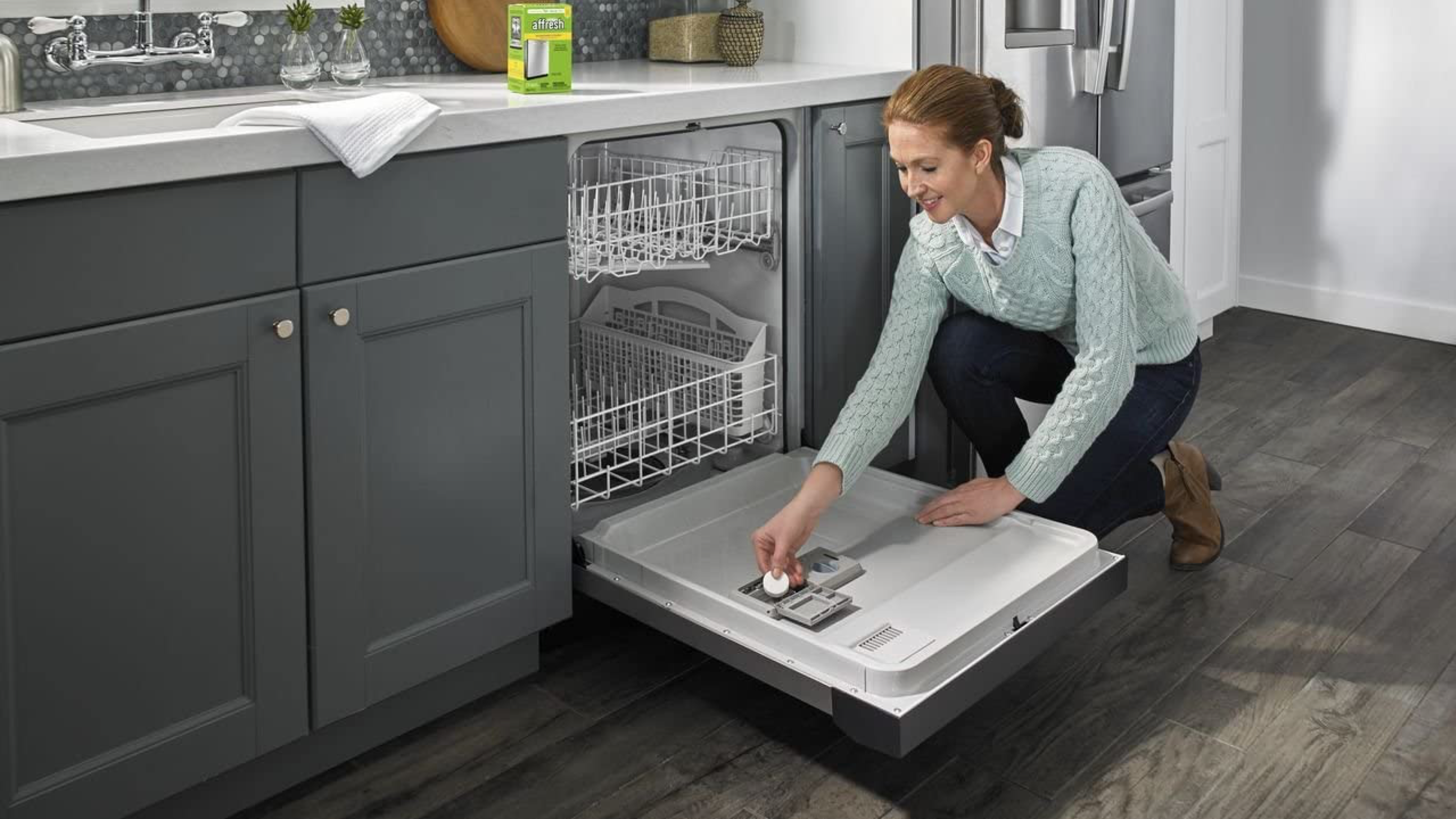 tablets that can help clear dishwasher grime buildup