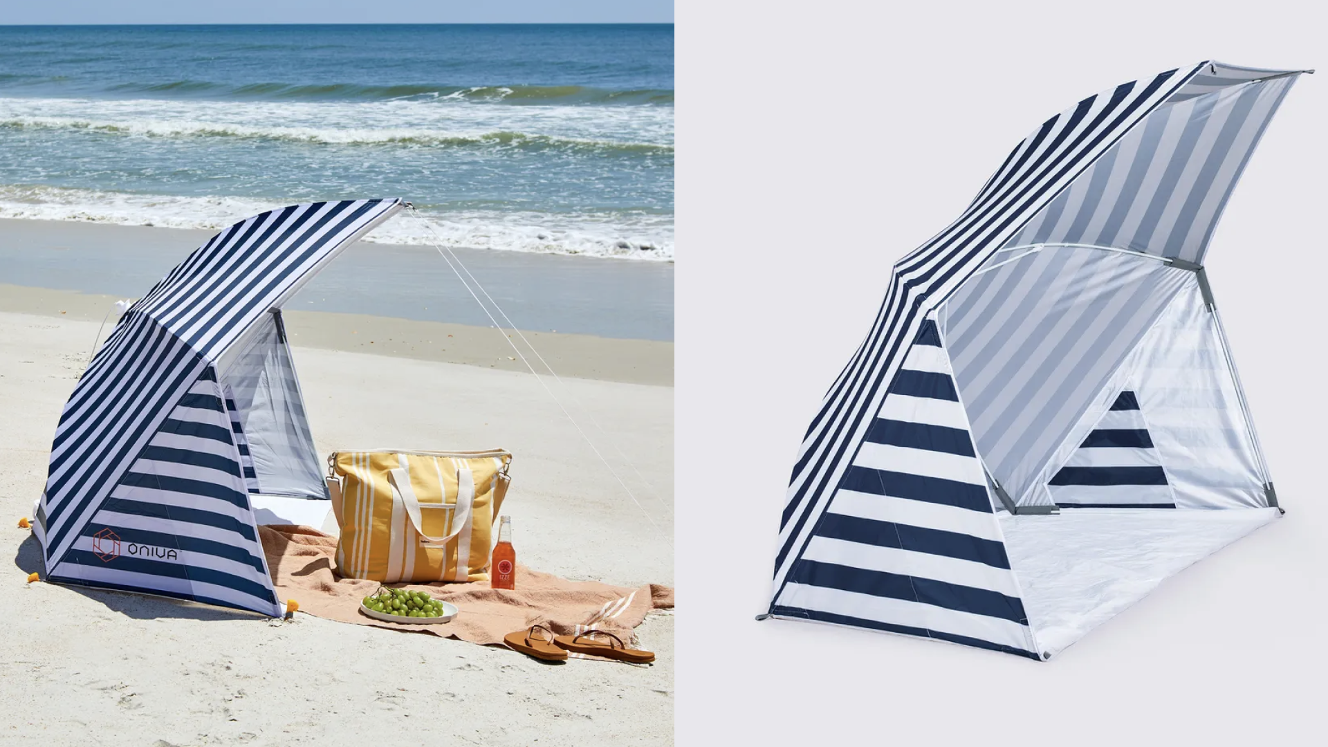 umbrella tent for shade while outside