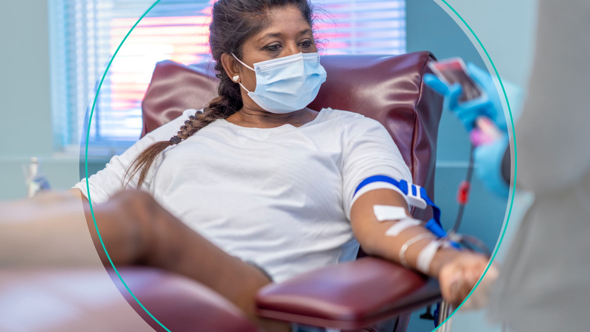 Woman Donating Blood