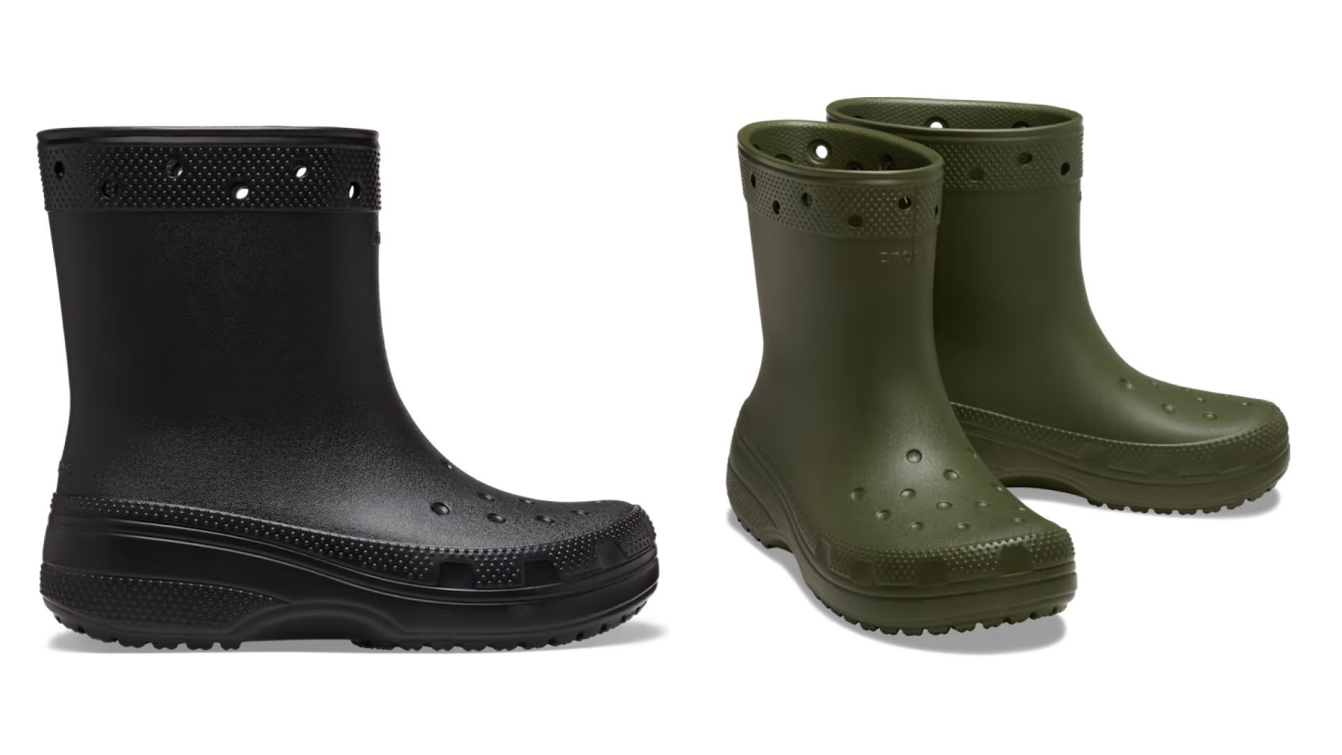Crocs rain boots 